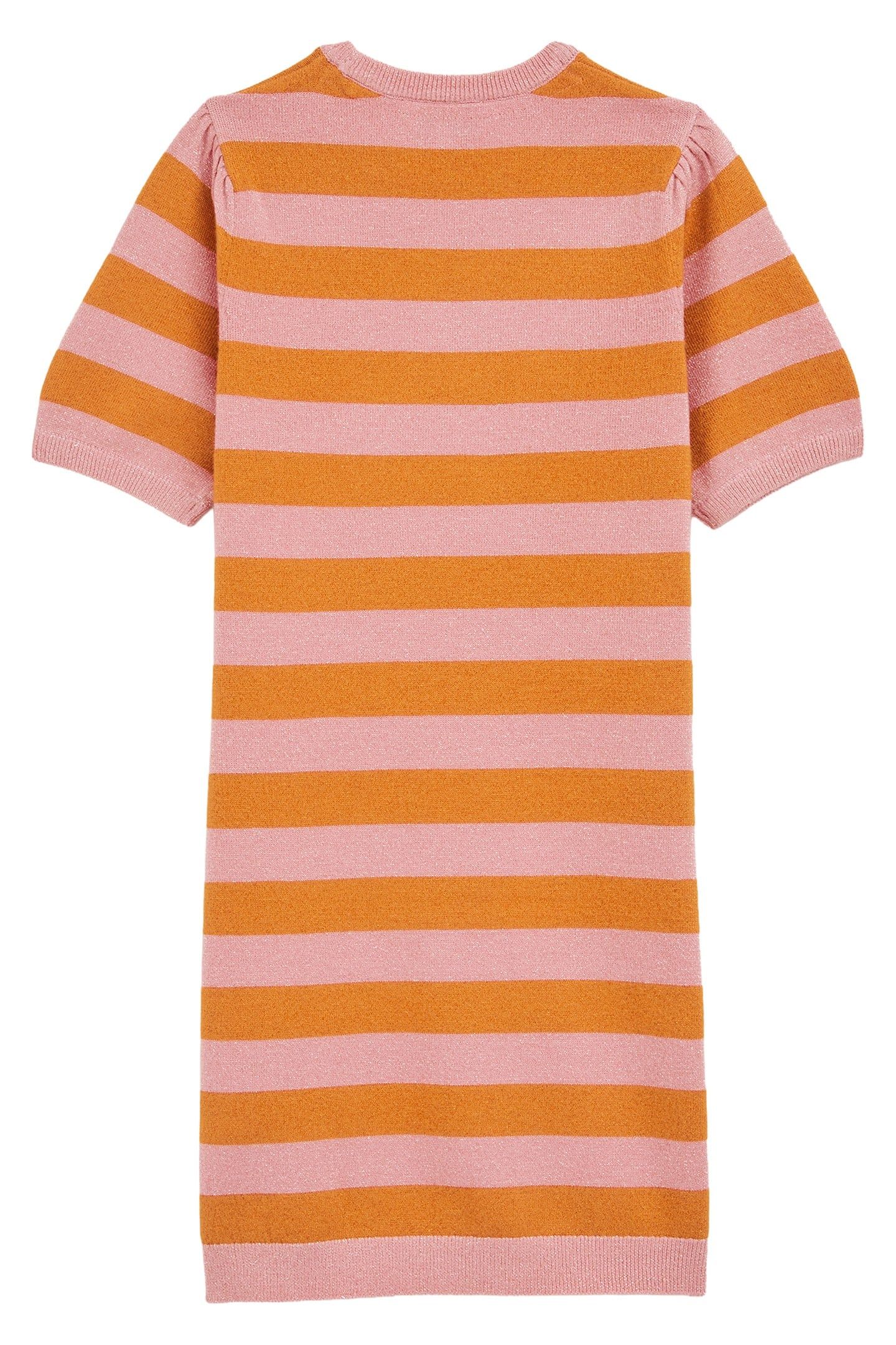 GIRLS DRESS MID LENGTH ORANGE 4