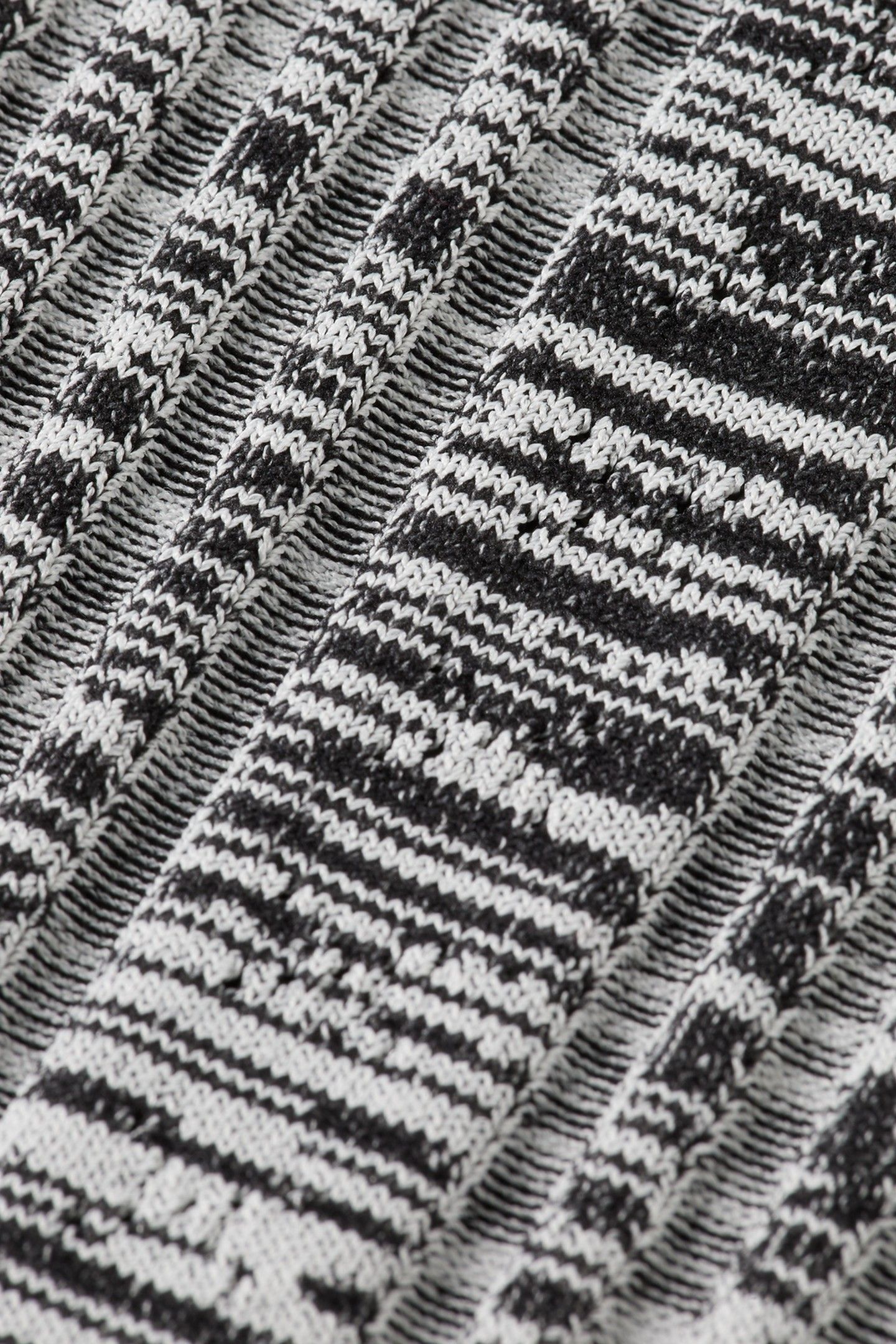 RIBBED KNITTED PULLOVER BLACK 5