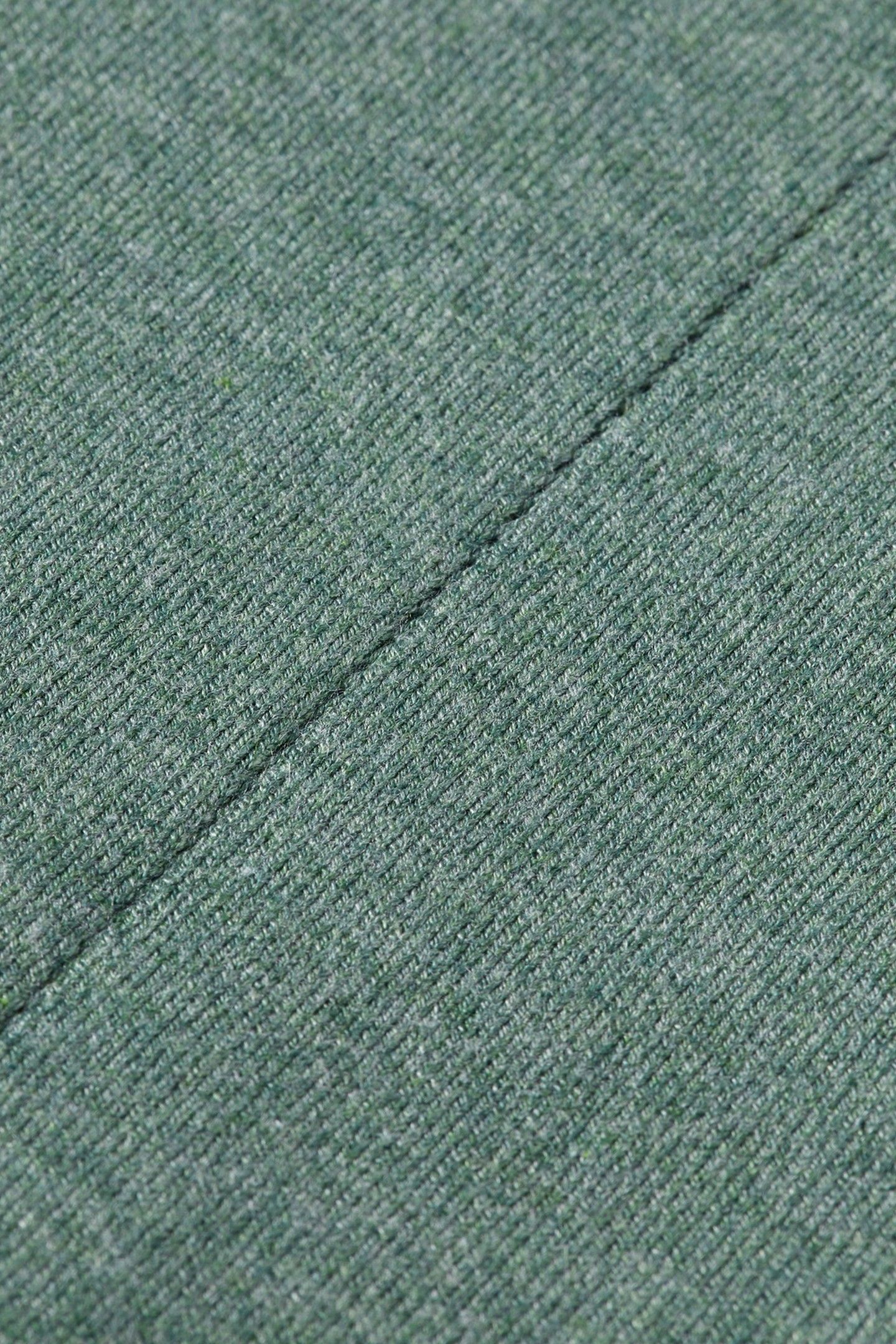 V-NECK RELAXED PULLOVER PARK GREEN MELANGE 6