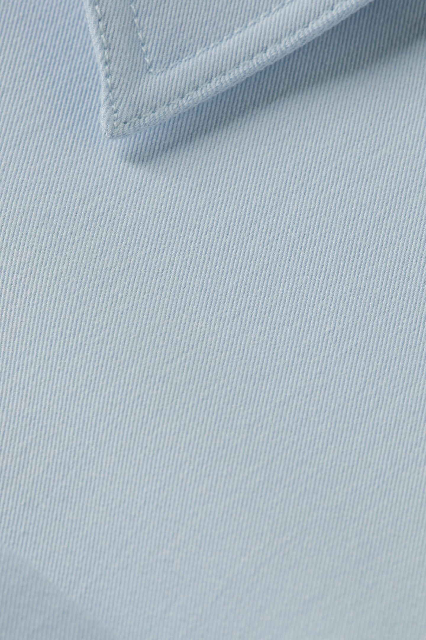 FITTED SHORT SLEEVE SHIRT SHIRTING BLUE 8