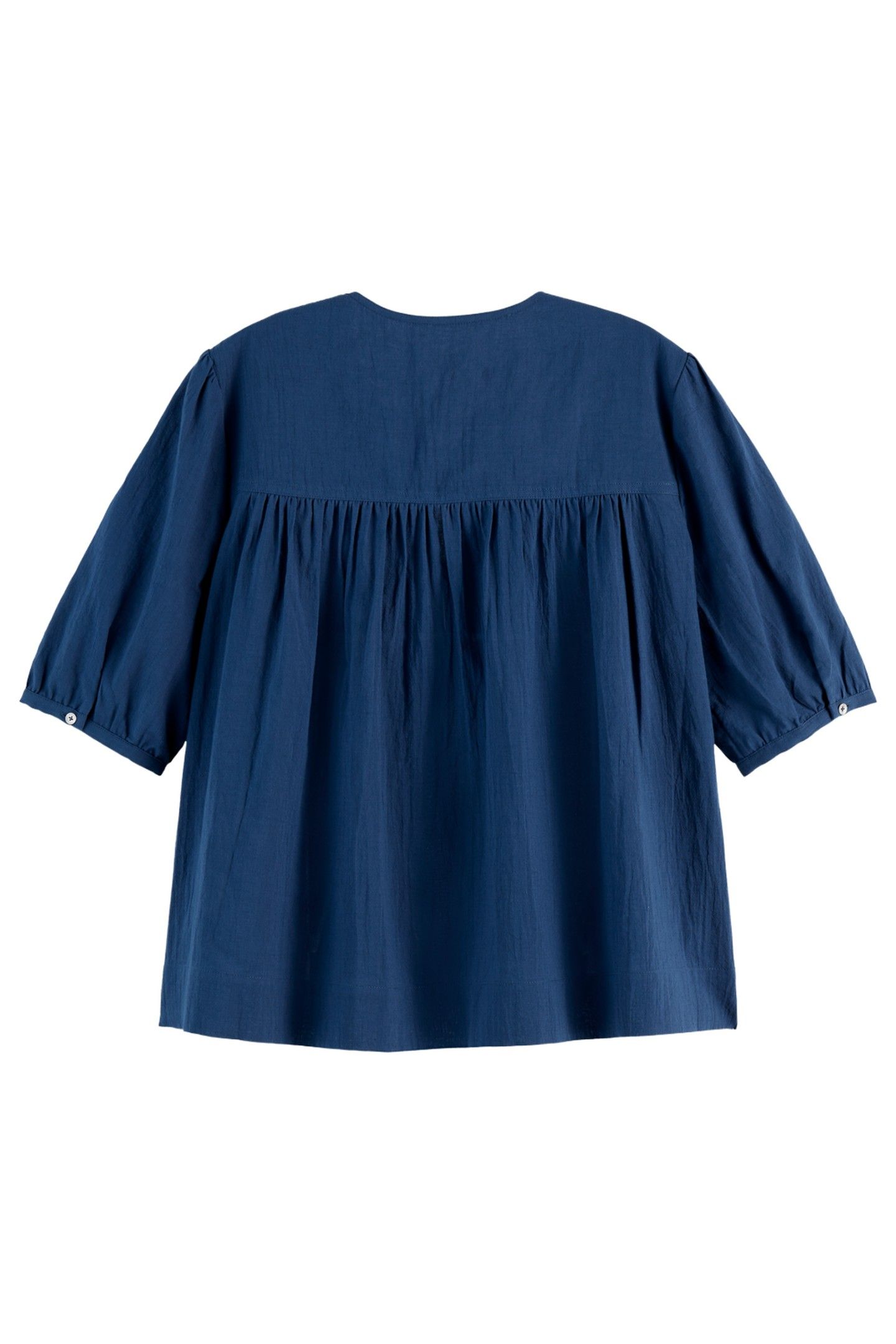 PRINTED SHORT SLEEVE TOP ATLANTIC BLUE 5