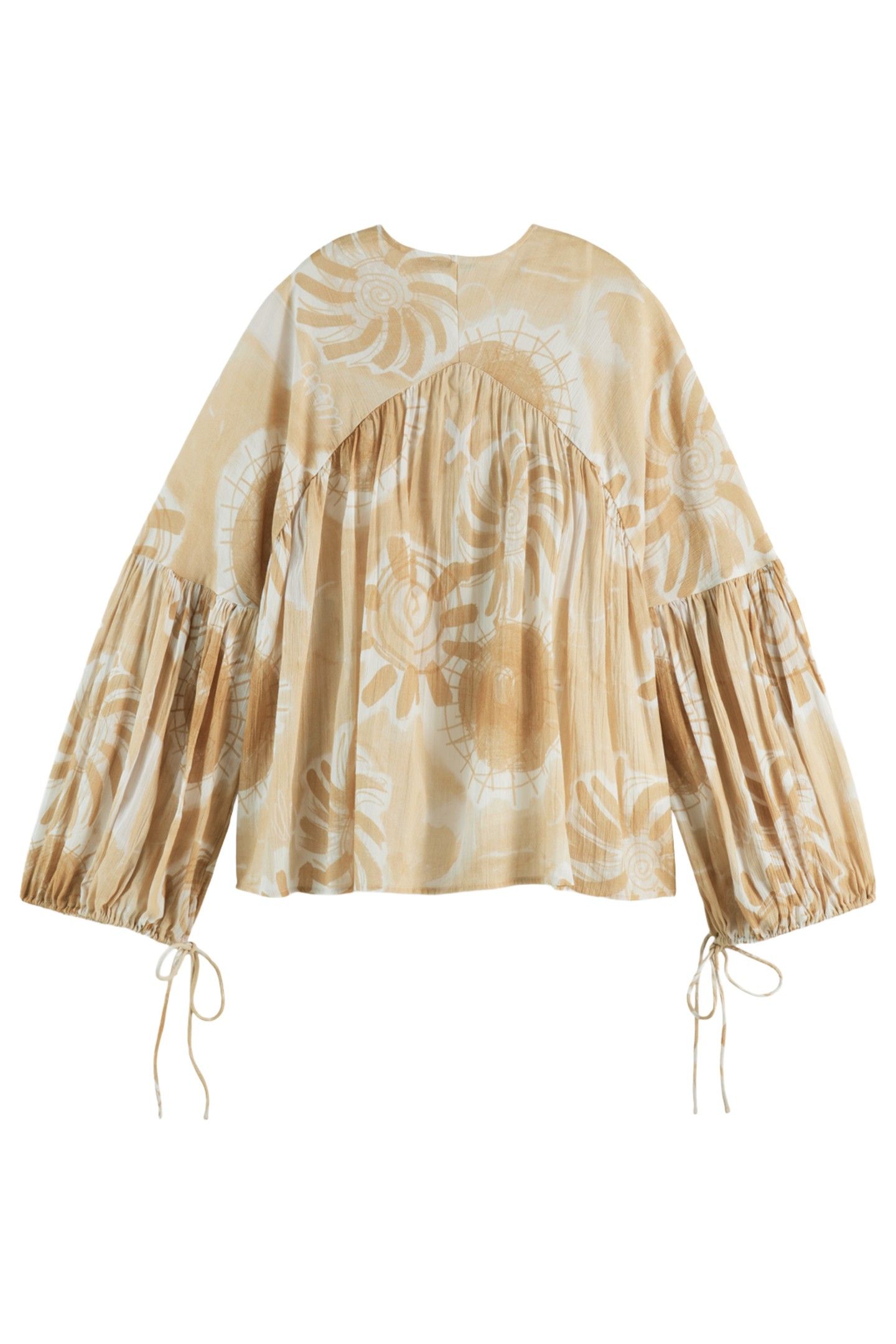 PRINTED CRINKLE TOP HOUSE OF MIRRORS PINK 4