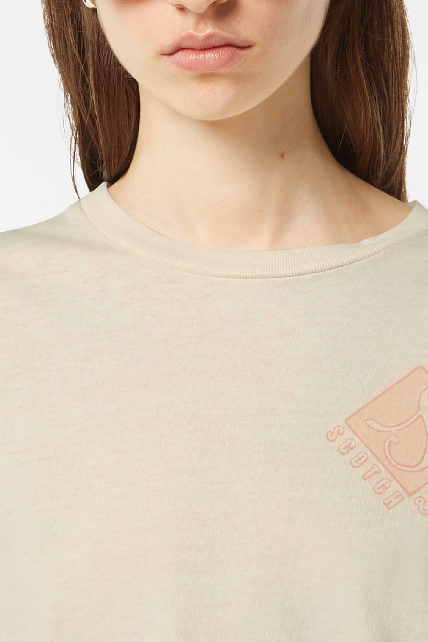 FRONT BACK ARTWORK GARMENT DYE LOOSE FIT T-SHIRT SOFT ICE 7