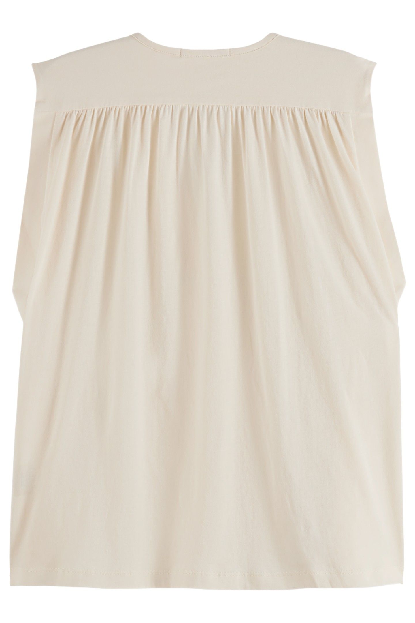 DRAPEY V-NECK T-SHIRT SOFT ICE 5