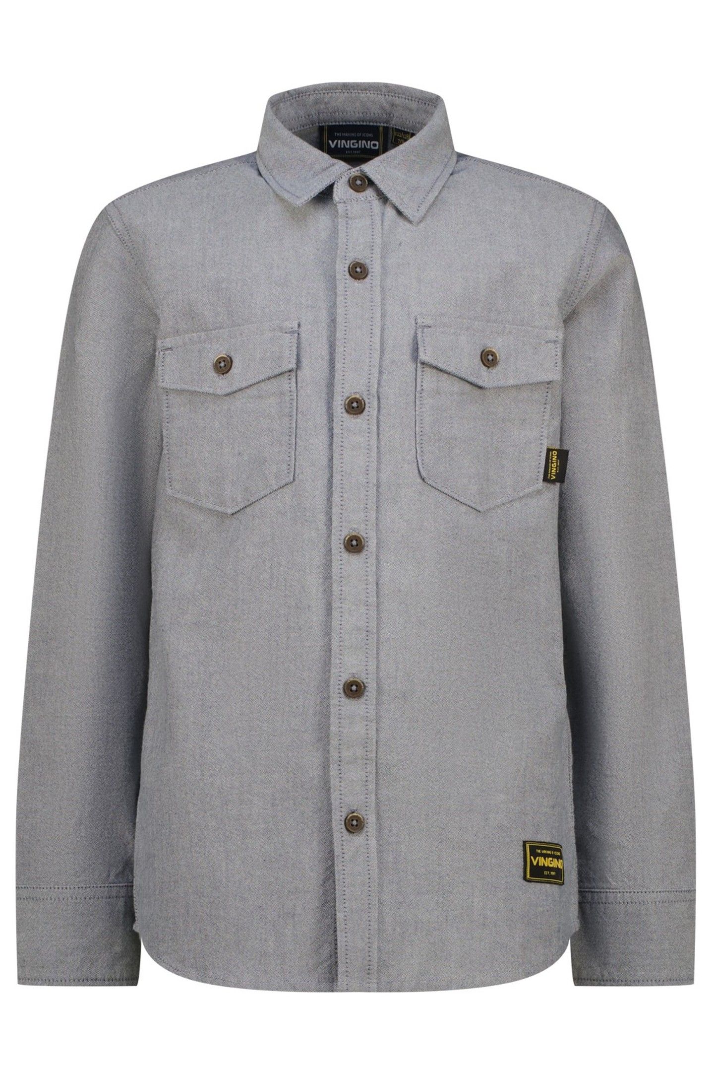 BOYS LINO SHIRT DARK BLUE 1
