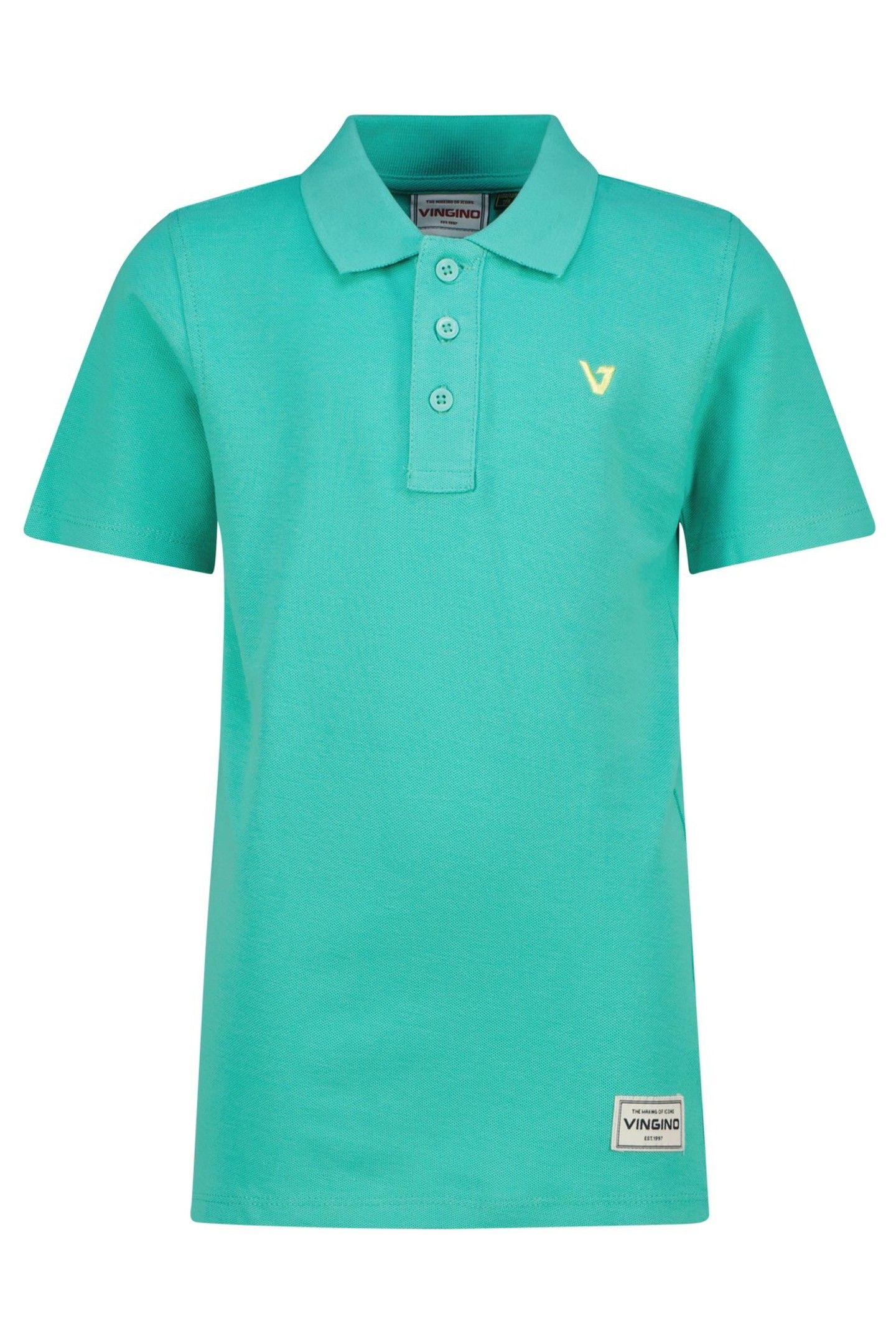 BOYS POLO BASIC POLO / RUGBY FEARLESS TURQUOISE 1