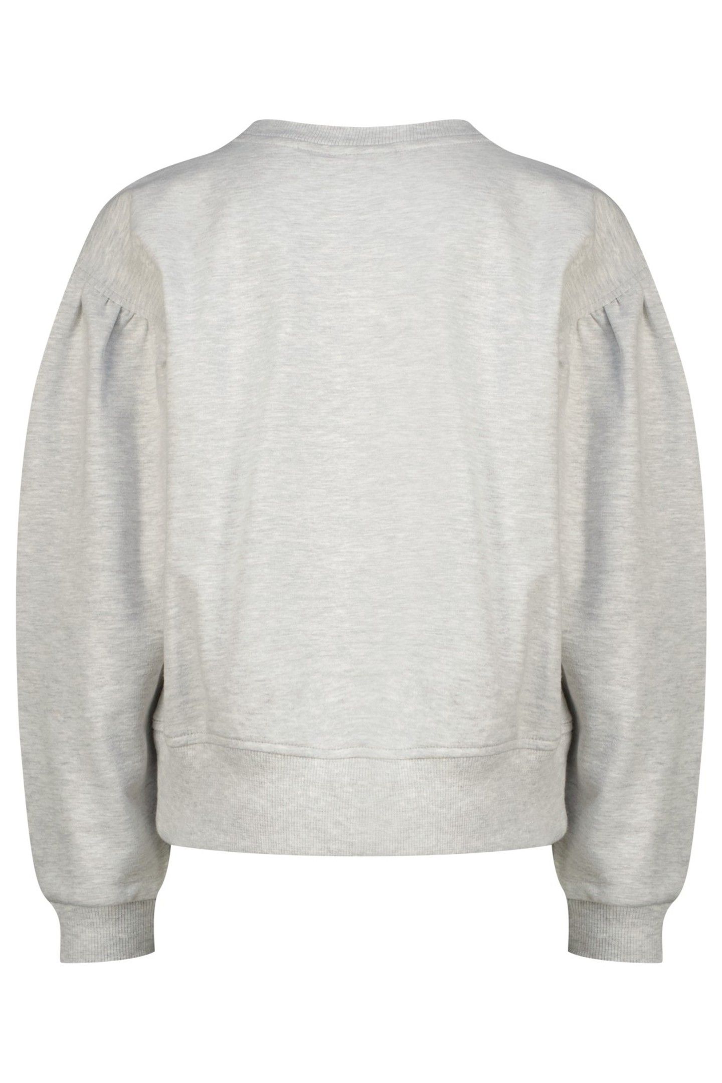 GIRLS NORANIE SWEATER LIGHT GREY MELEE 2