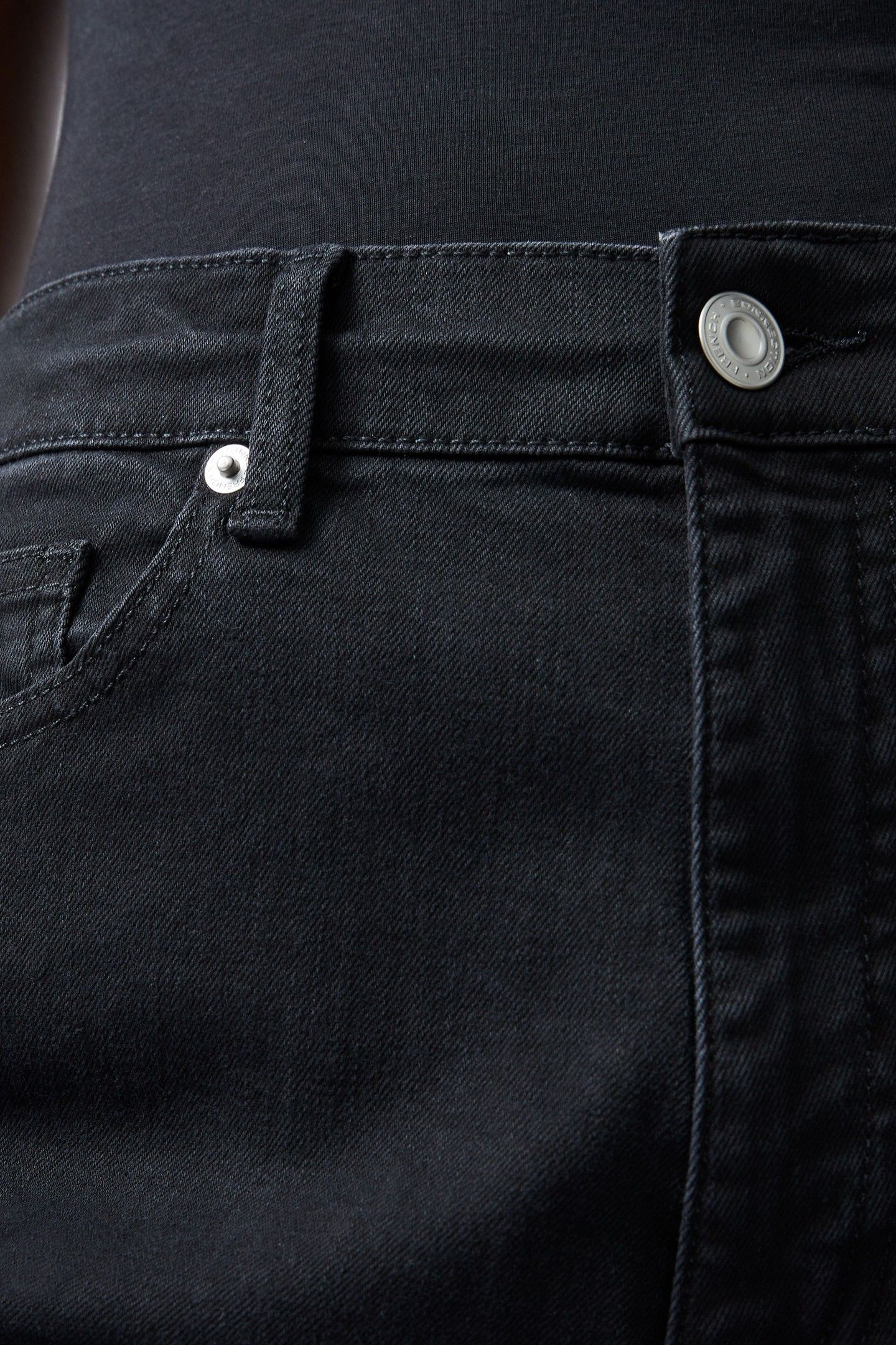 TOMS DENIM BLEACH LINE JEAN JUST BLACK 4