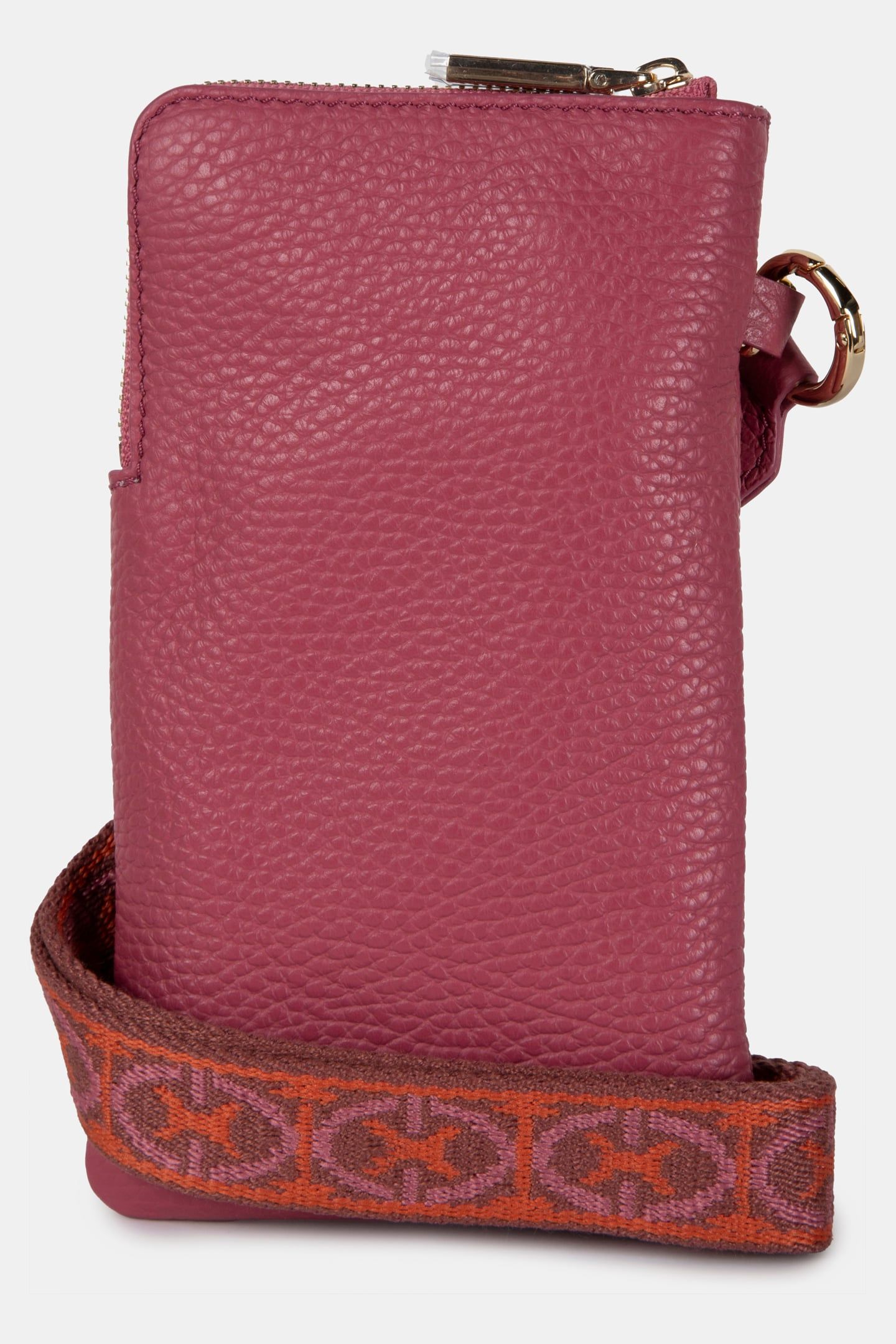 MINI PHONE CASE BAG IN BURGUNDY 3
