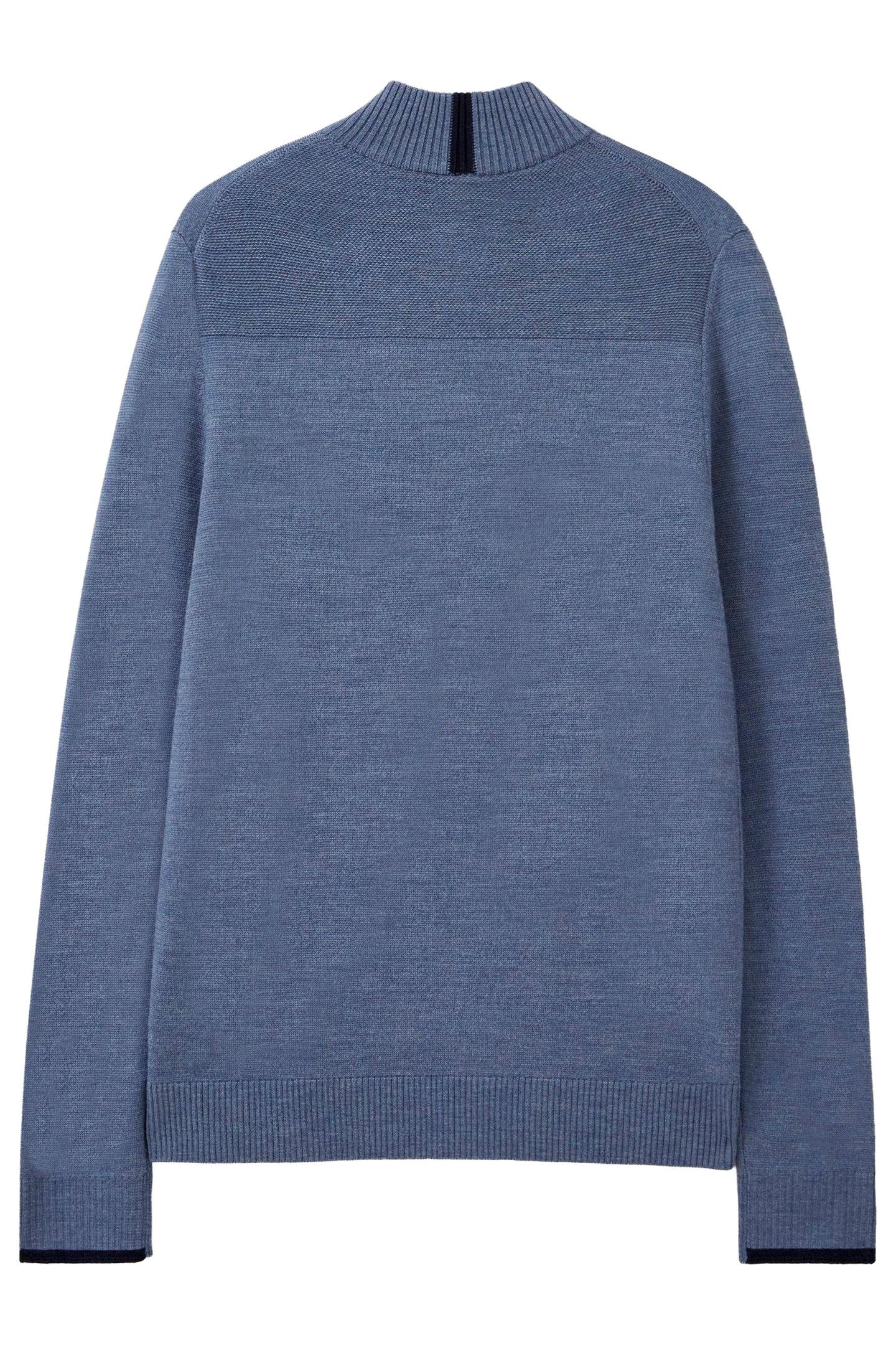 NEWPORT MERINO FUNNEL CHAMBRAY BLUE 4