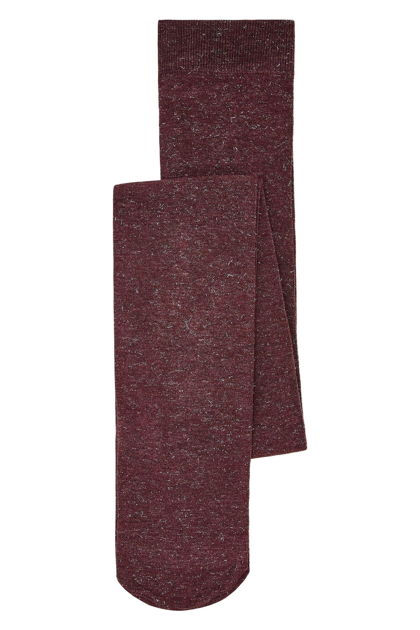 SIENNA SPARKLE TIGHTS DARK PLUM 1