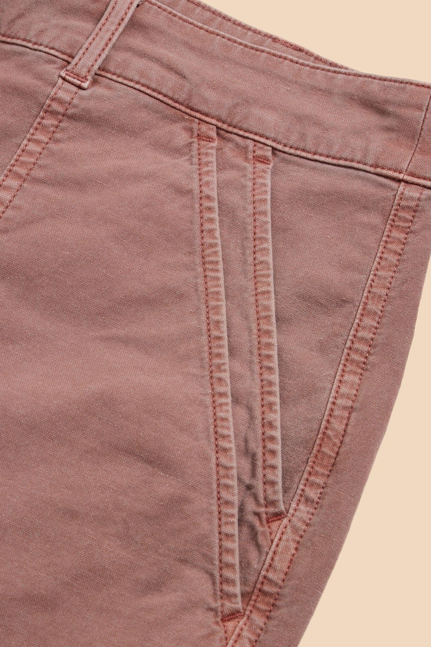 TWISTER CHINO TROUSER DUSTY PINK 6
