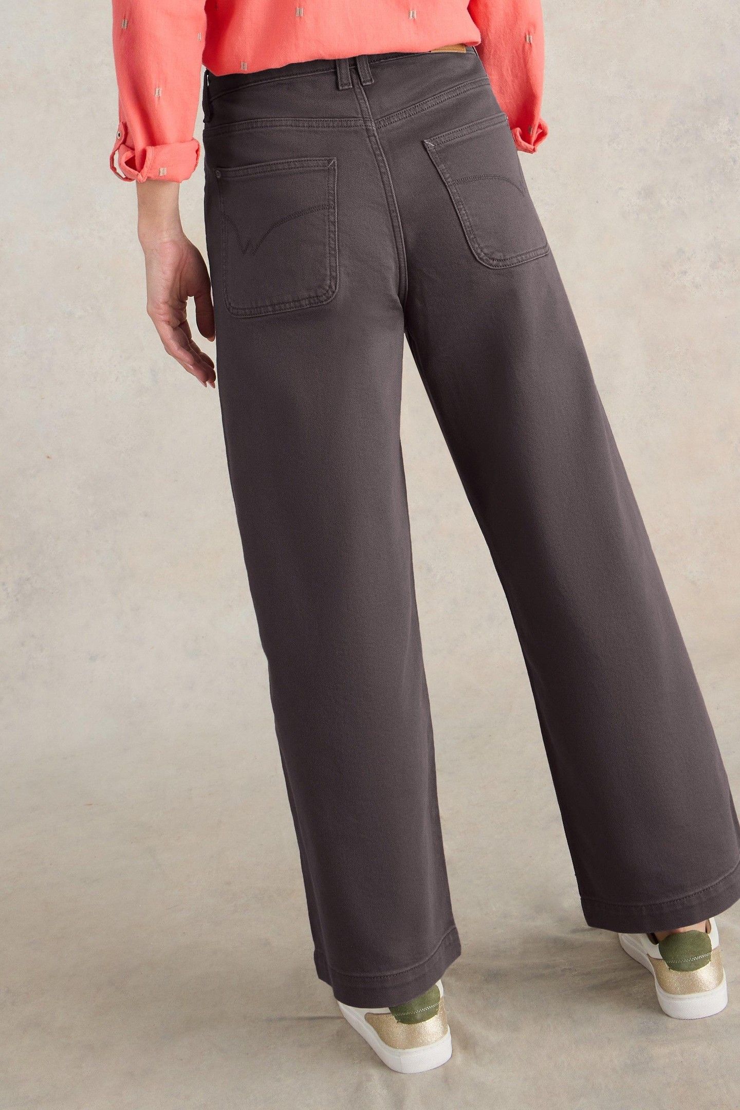 TIA WIDE LEG CROP JEAN DUSTY PURPLE 2