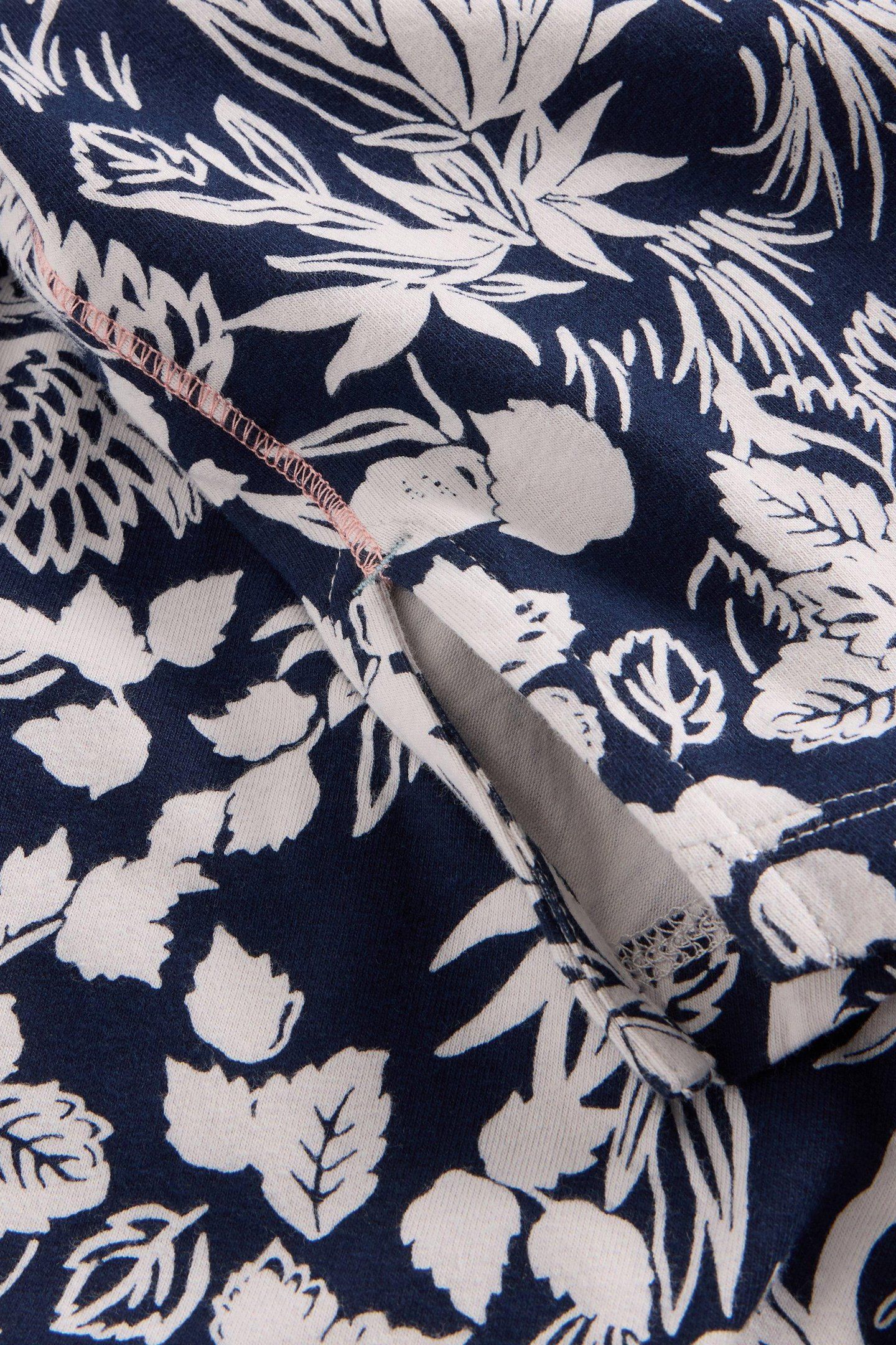 EVA JERSEY NIGHTIE NAVY PRINT 4