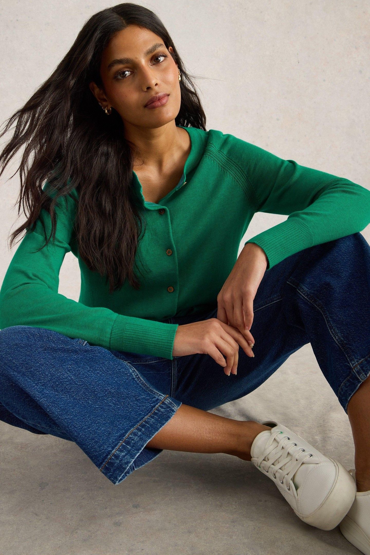 LULU CARDI BRIGHT GREEN 6