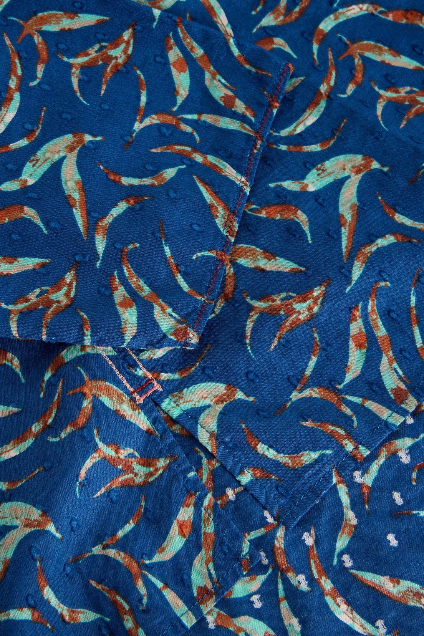 RAE ORGANIC COTTON TOP BLUE PRINT 5