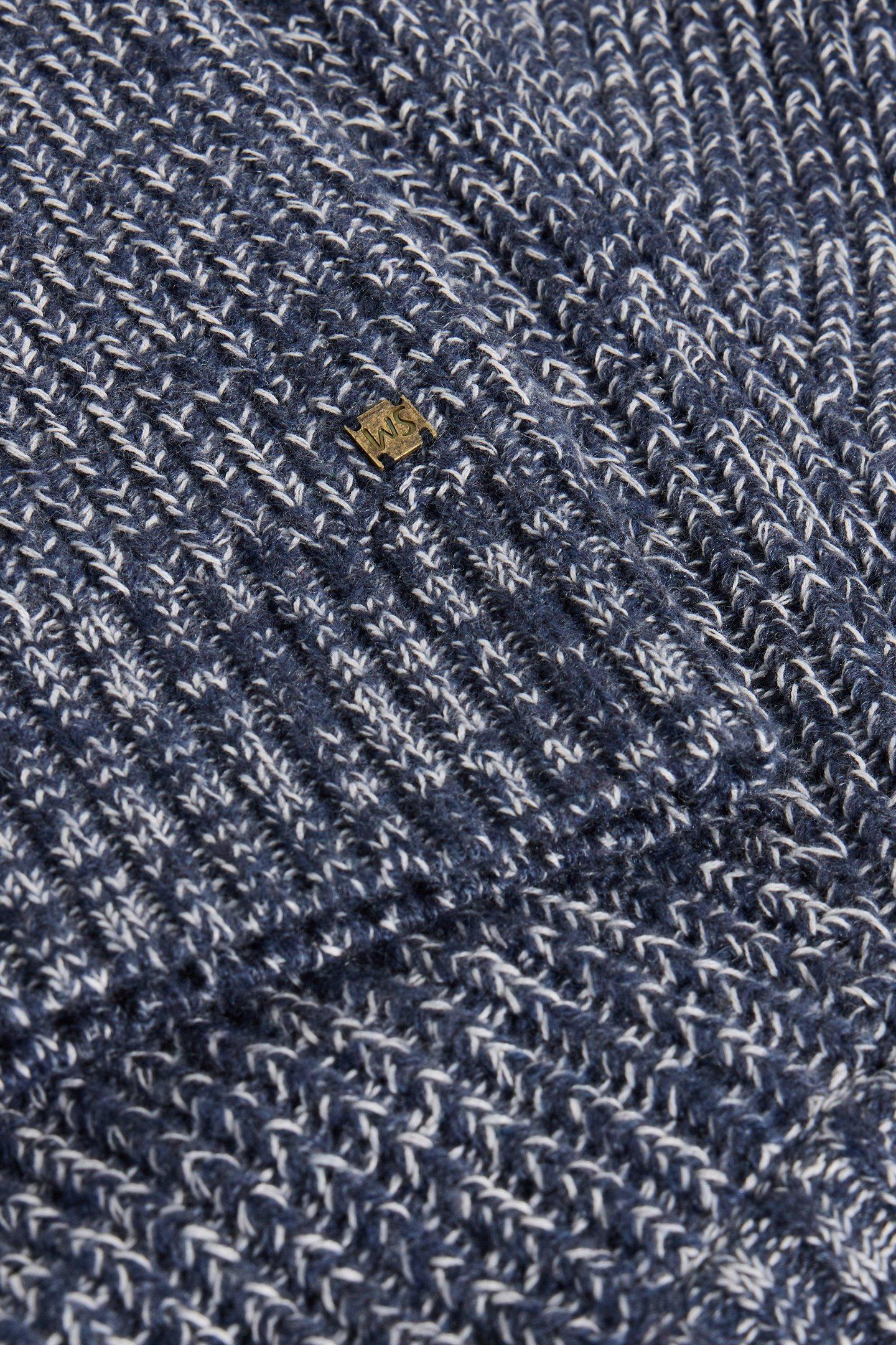RYE TWISTED ZIP THROUGH NAVY MULTI 4