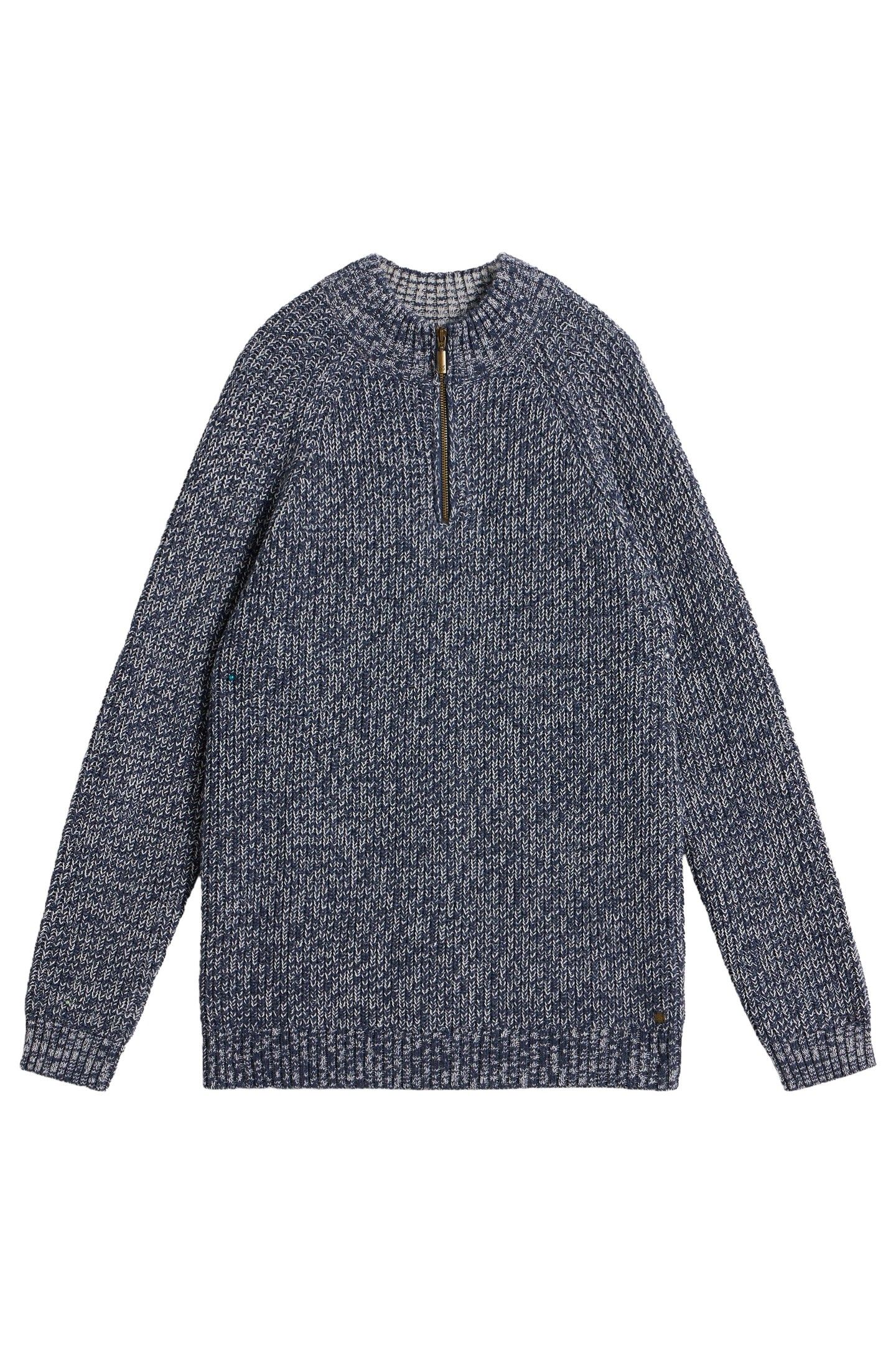 RYE TWISTED ZIP THROUGH NAVY MULTI 3