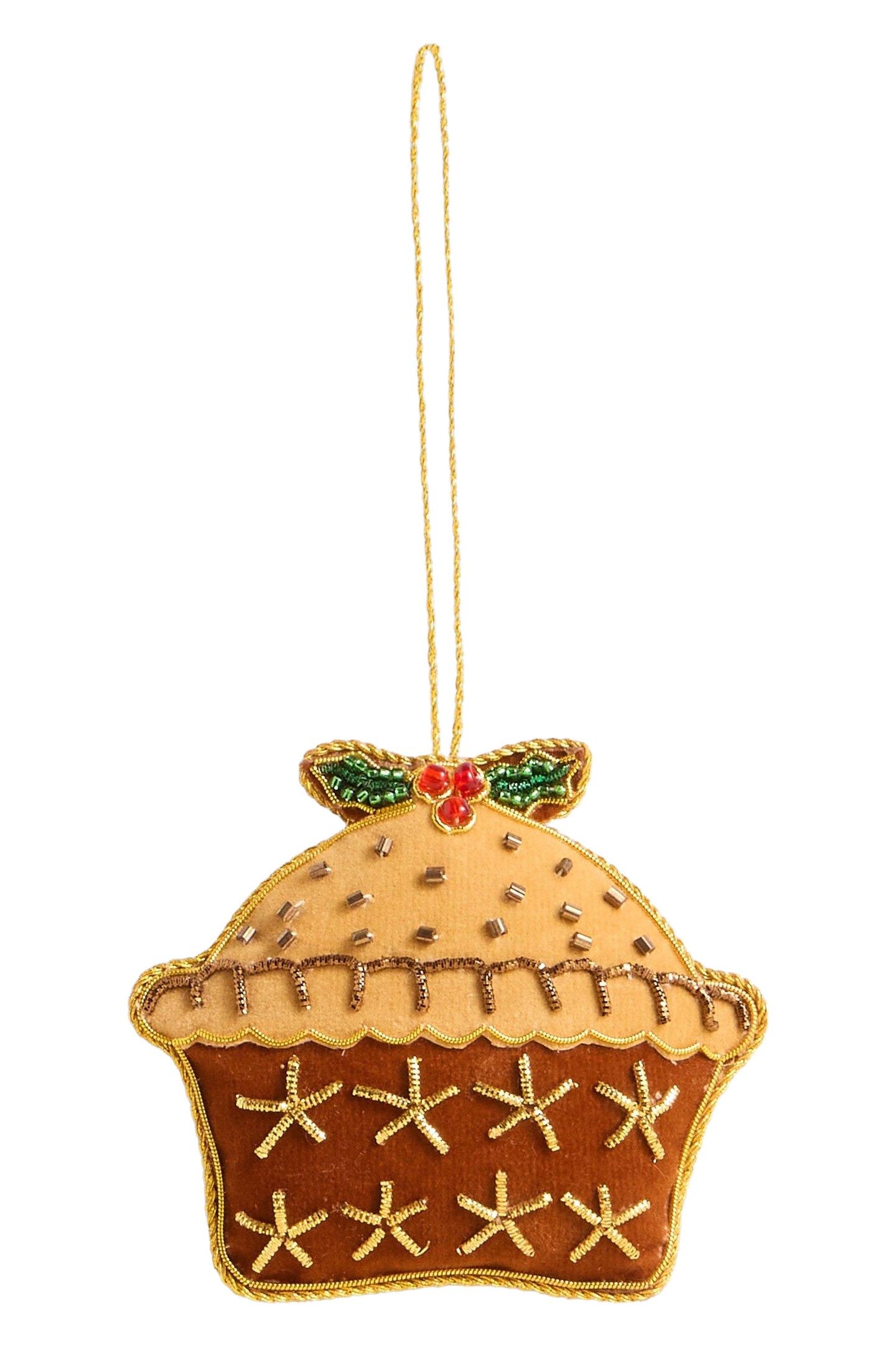 MINCE PIE SPARKLE DEC BROWN MULTI 2