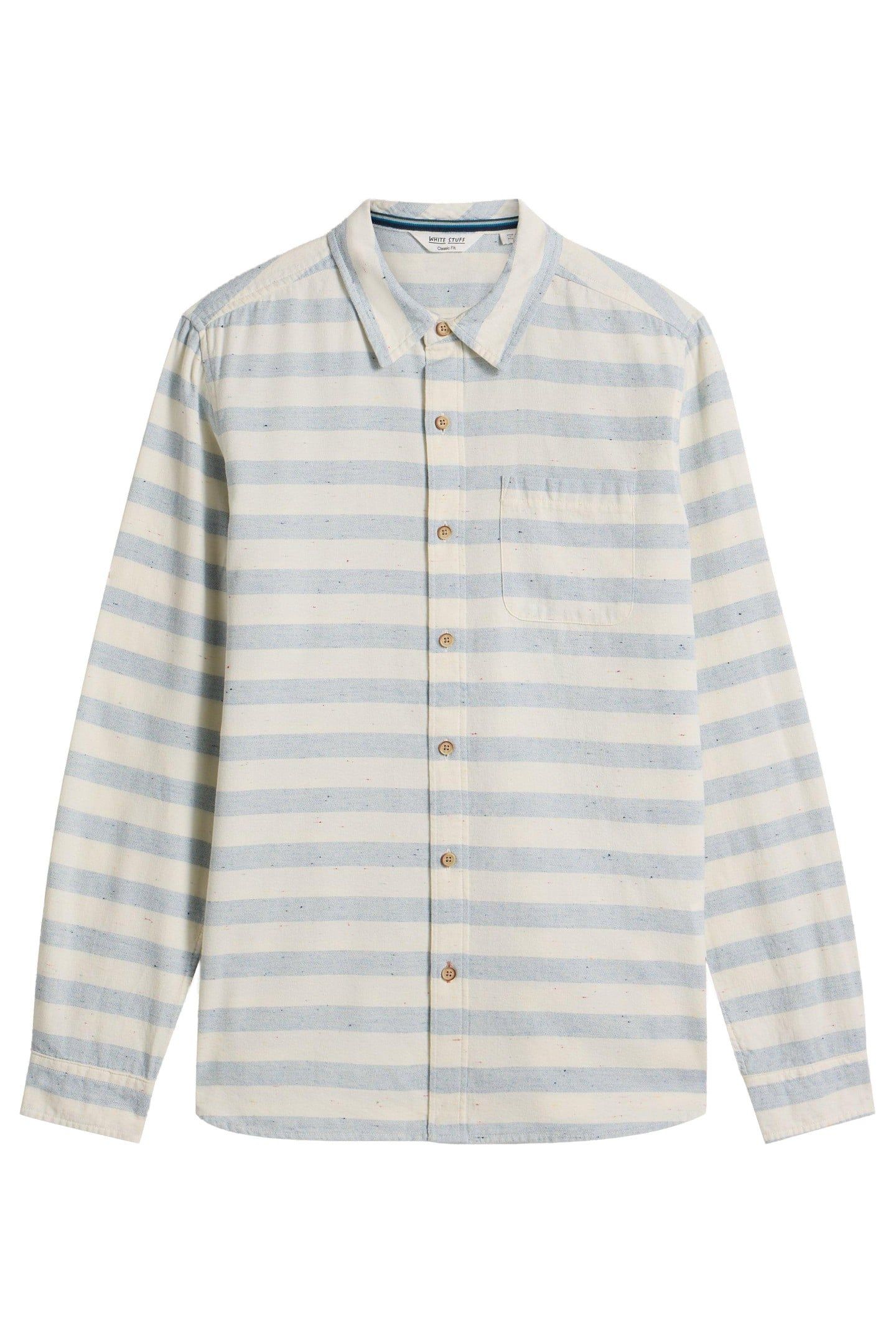 NEPPY STRIPE LS SHIRT WHITE MULTI 5