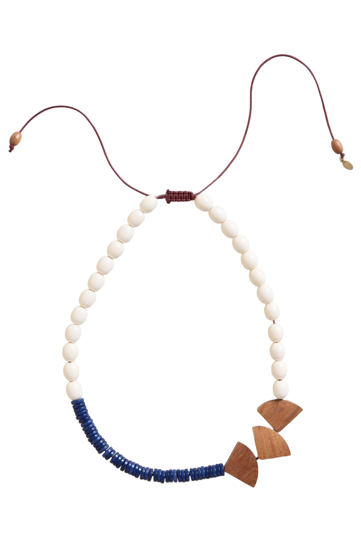 BEECH MULTI BEAD NECKLACE NAVY MULTI 1