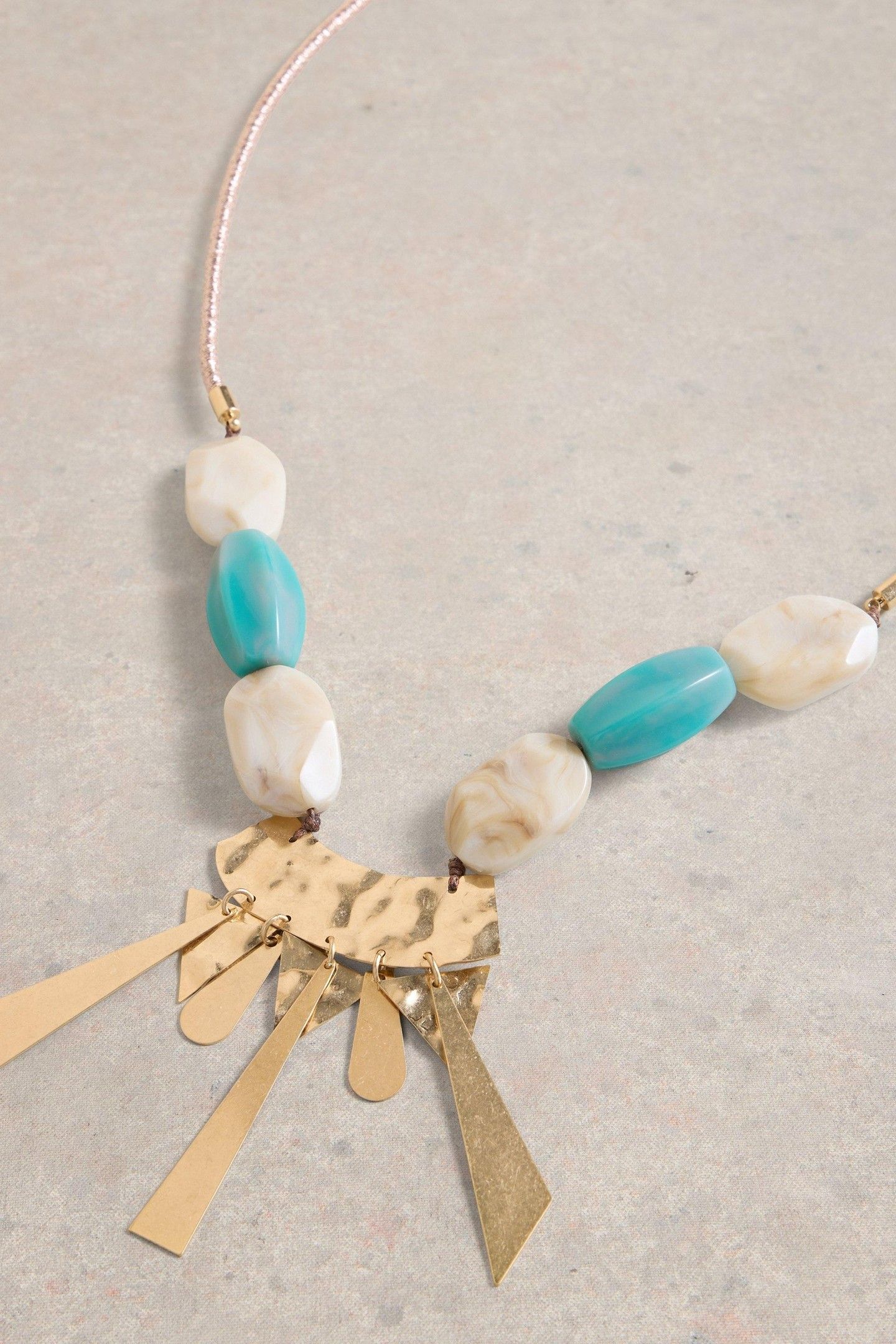 CHERRY MULTI BEAD NECKLACE NATURAL MULTI 1