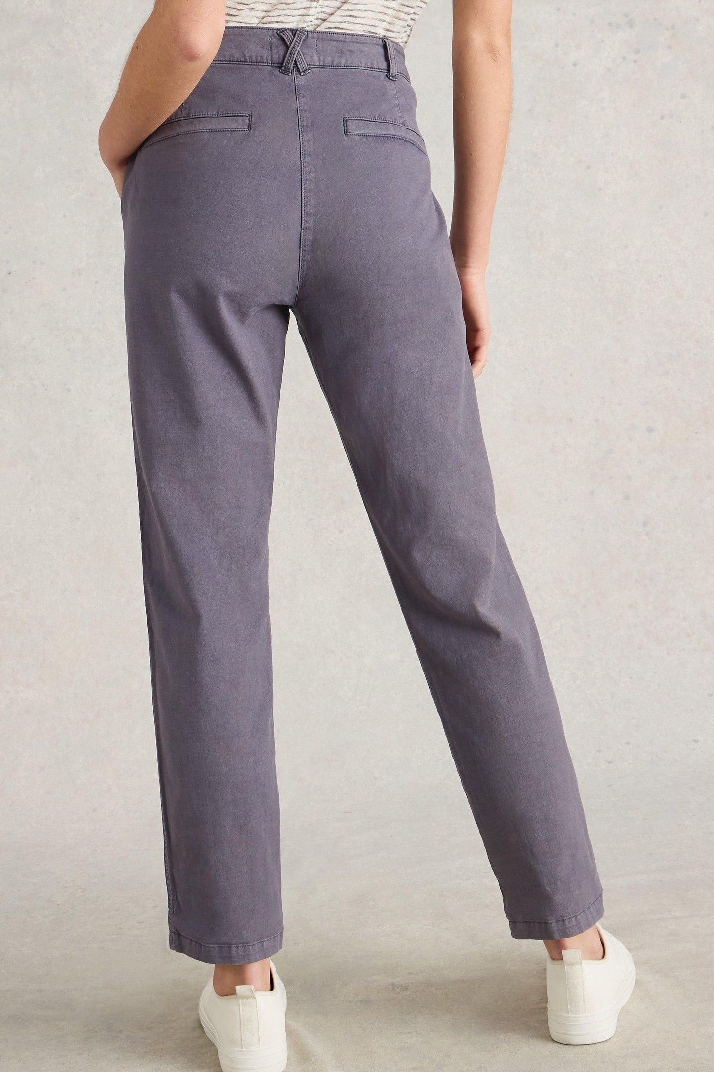 TWISTER CHINO TROUSER MID PURPLE 3