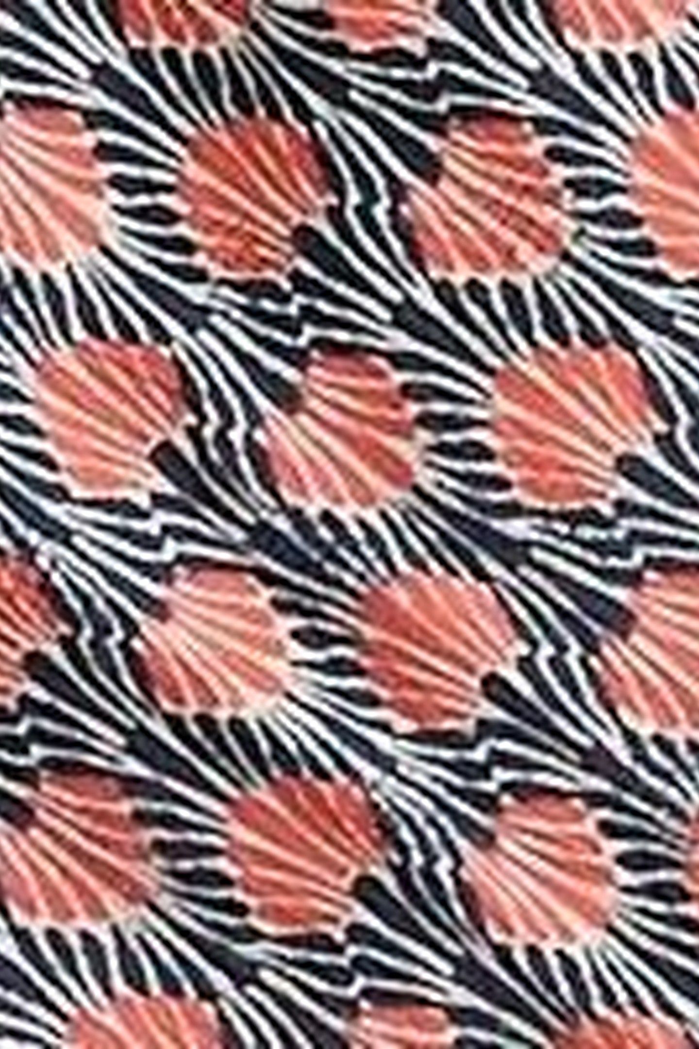 MABEL MIXED PRINT SKIRT NAVY MULTI 5
