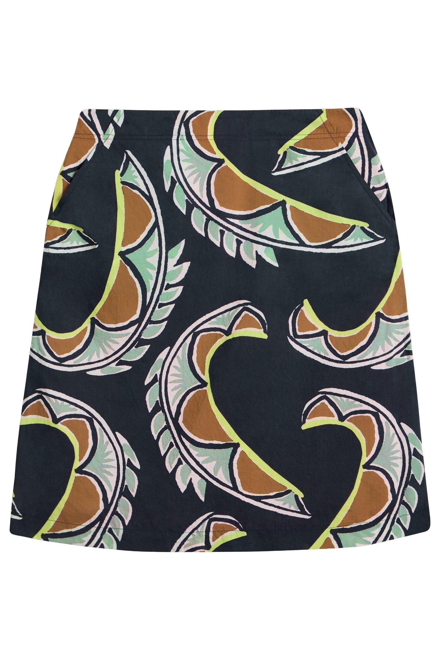 NELL REVERSIBLE SKIRT CORAL MULTI 3