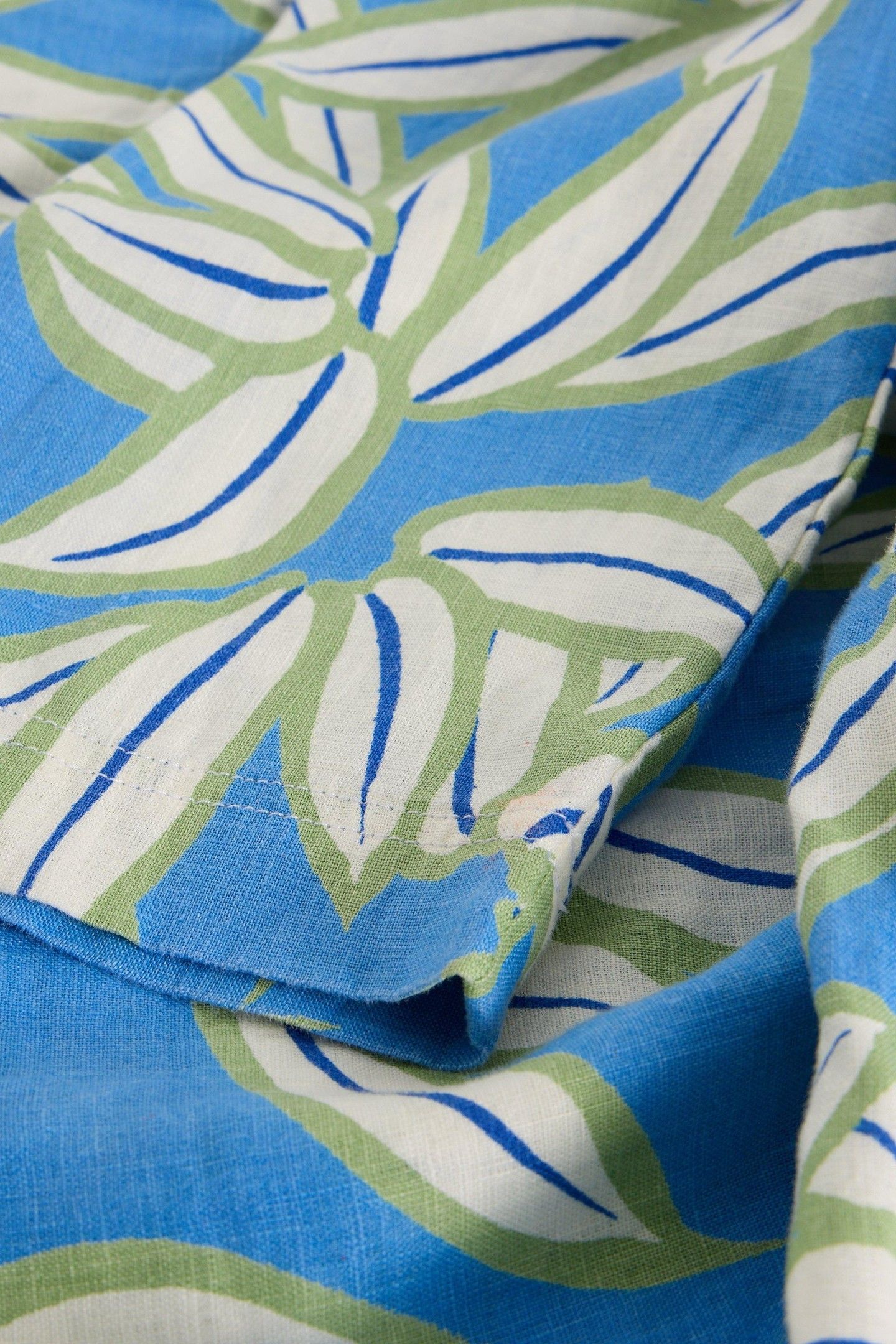 BLAKE LINEN TUNIC BLUE PRINT 4