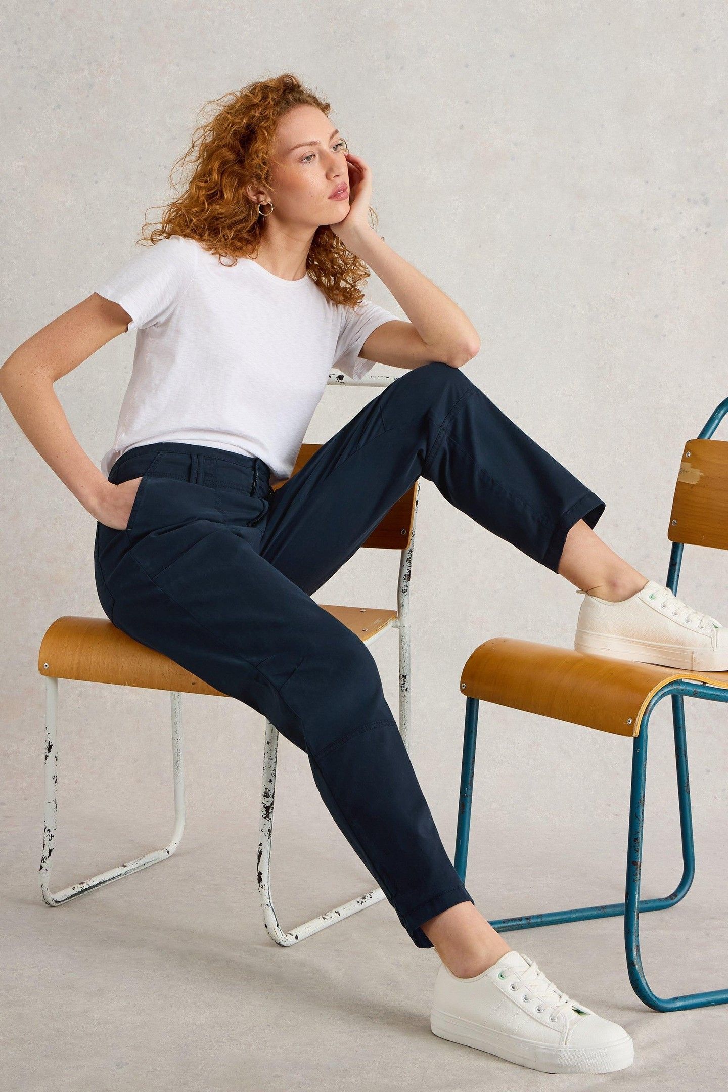 BLAIRE TROUSER DARK NAVY 6