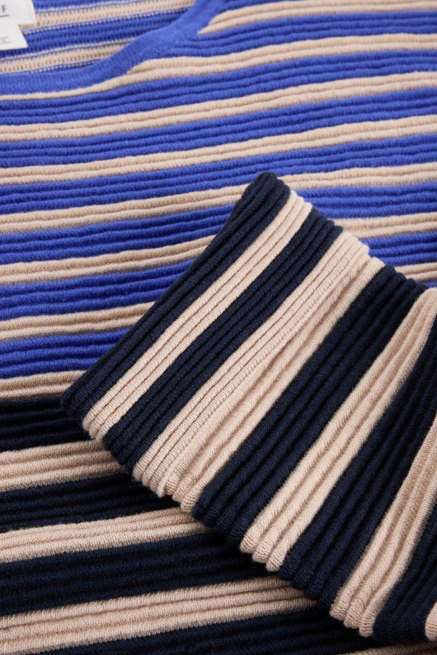 JANA STRIPE JUMPER BLUE MULTI 5