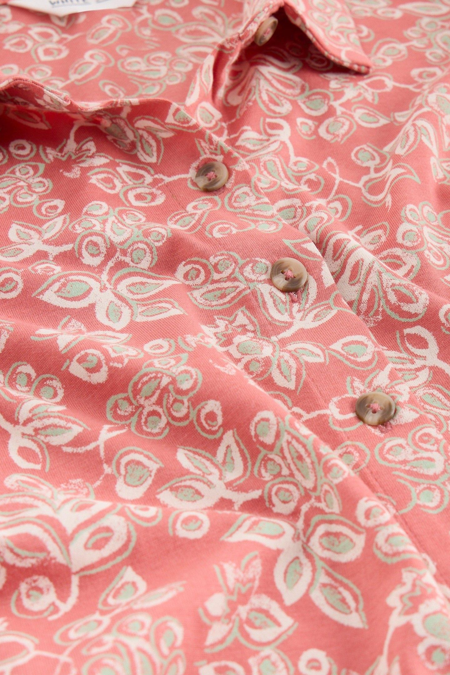RUA JERSEY SHIRT DRESS PINK MULTI 6