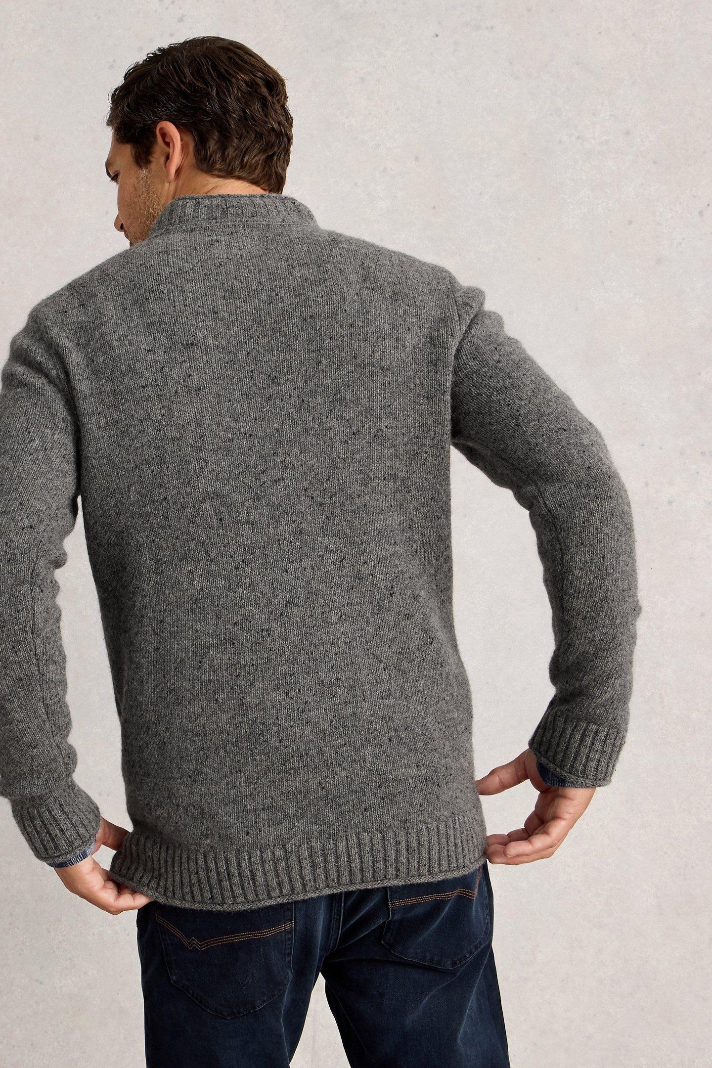 BERKLEY CREW NECK DARK GREY 3