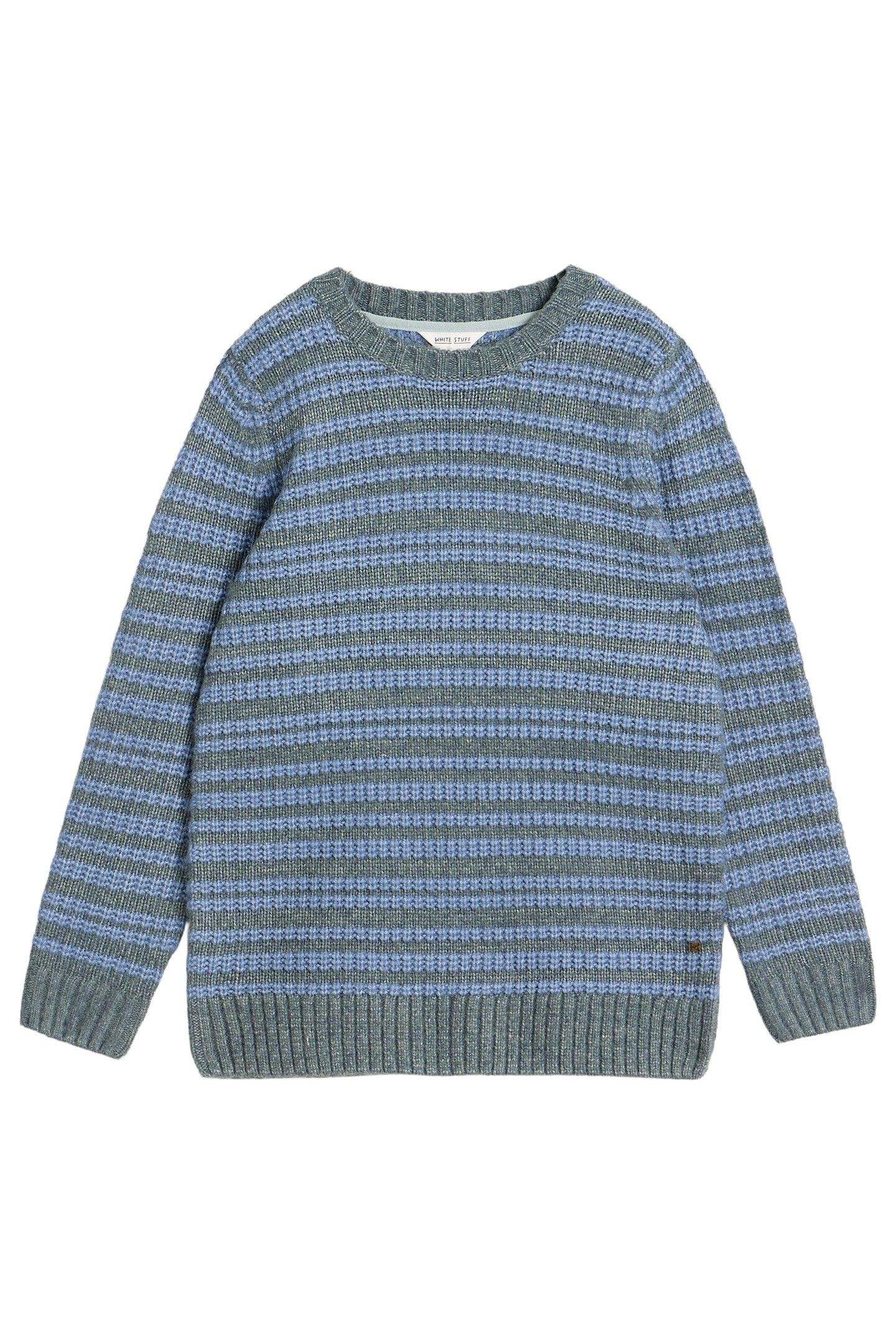 STRIPE CREW NECK BLUE MULTI 4