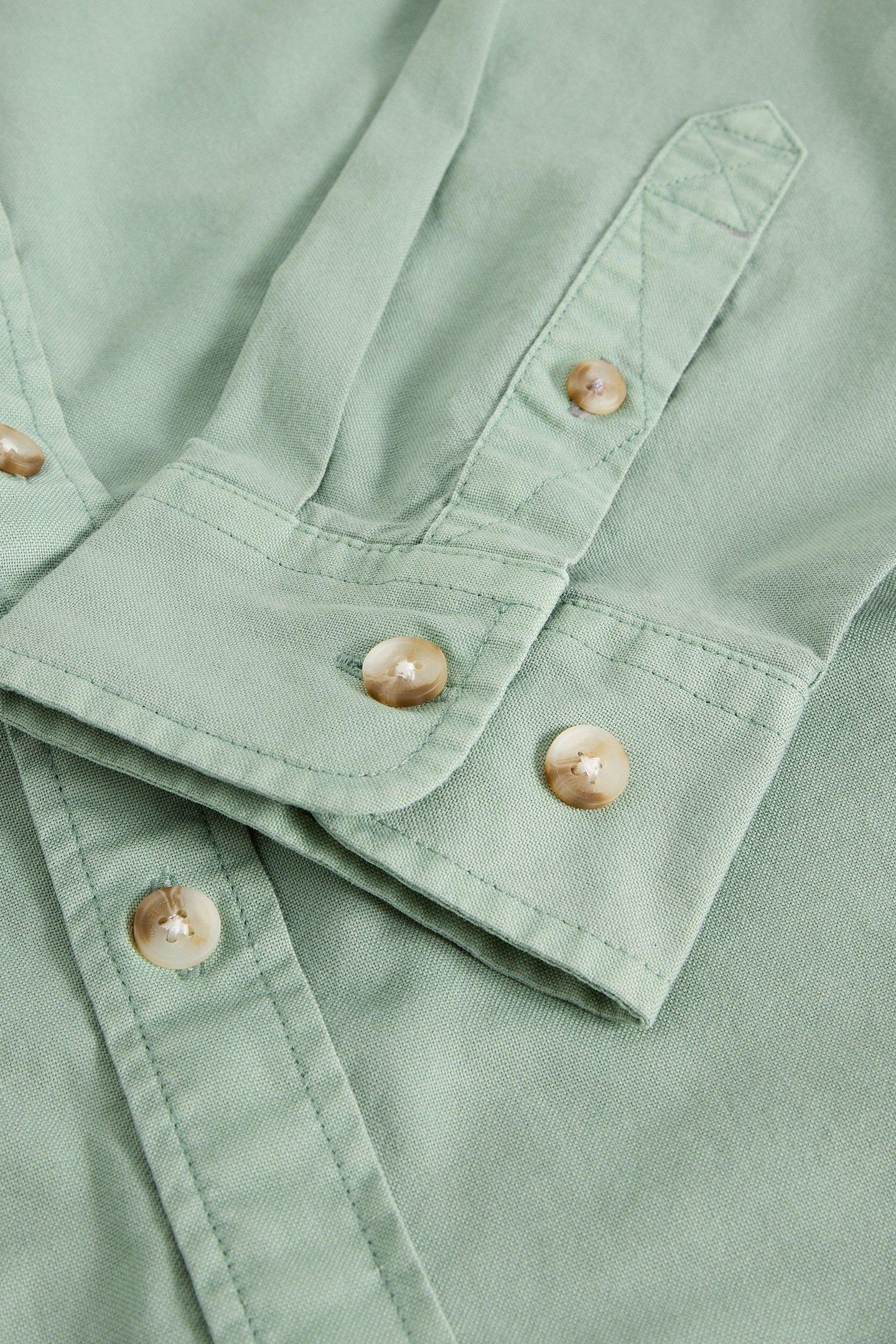 BRUTON OXFORD SHIRT LIGHT GREEN 6