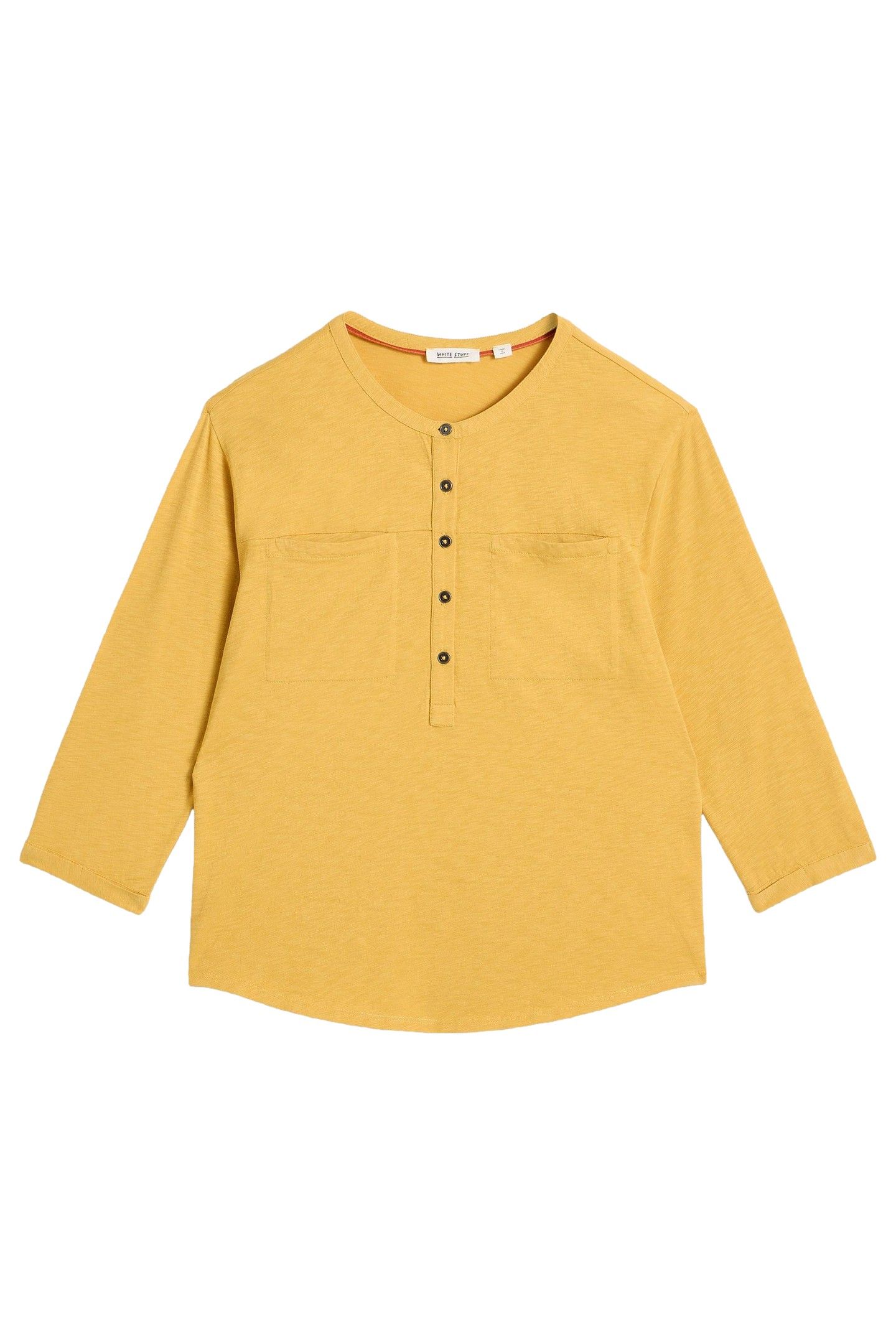 BETH 3/4 SLEEVE SHIRT MID CHARTREUSE 3