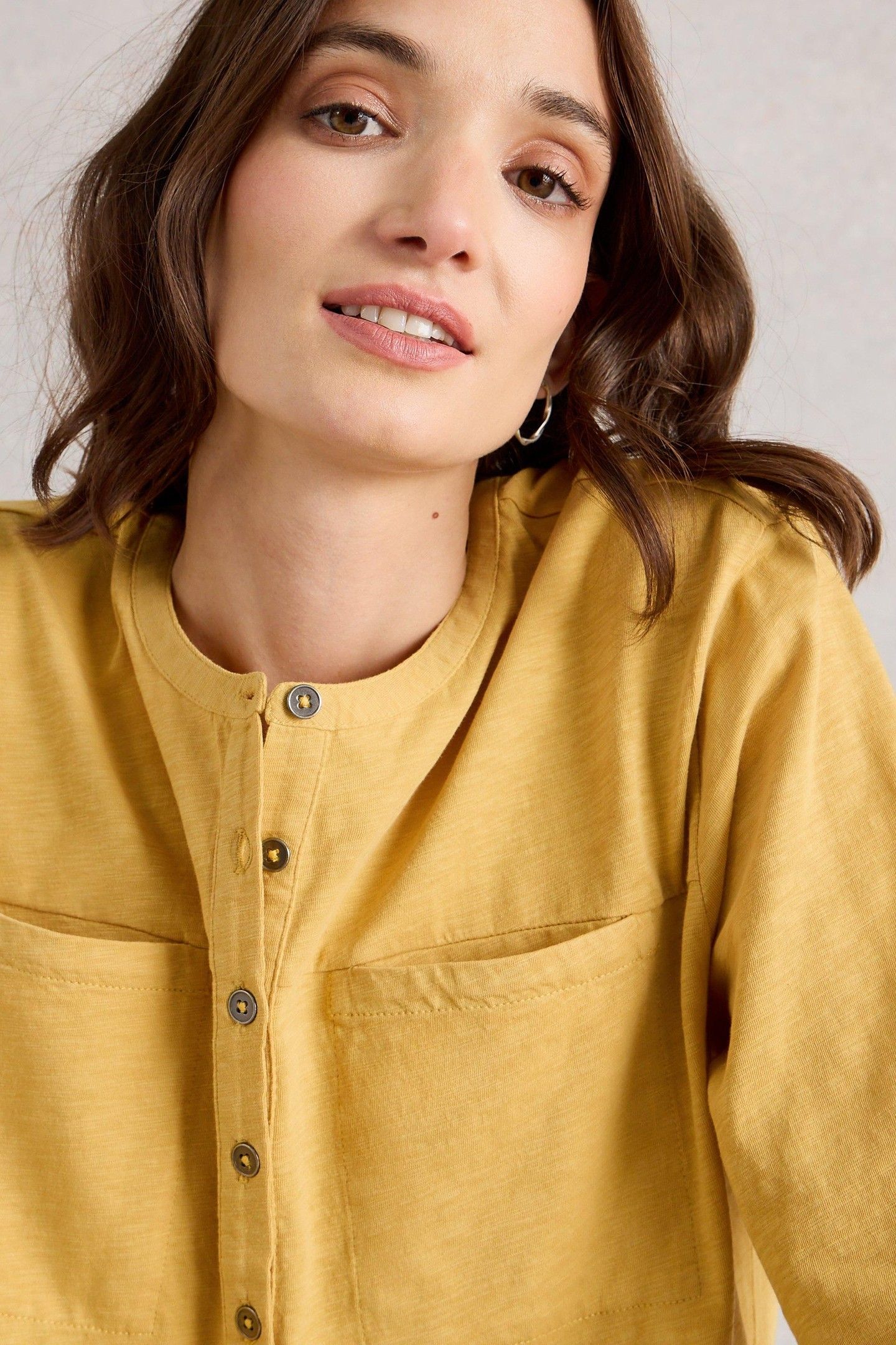 BETH 3/4 SLEEVE SHIRT MID CHARTREUSE 5