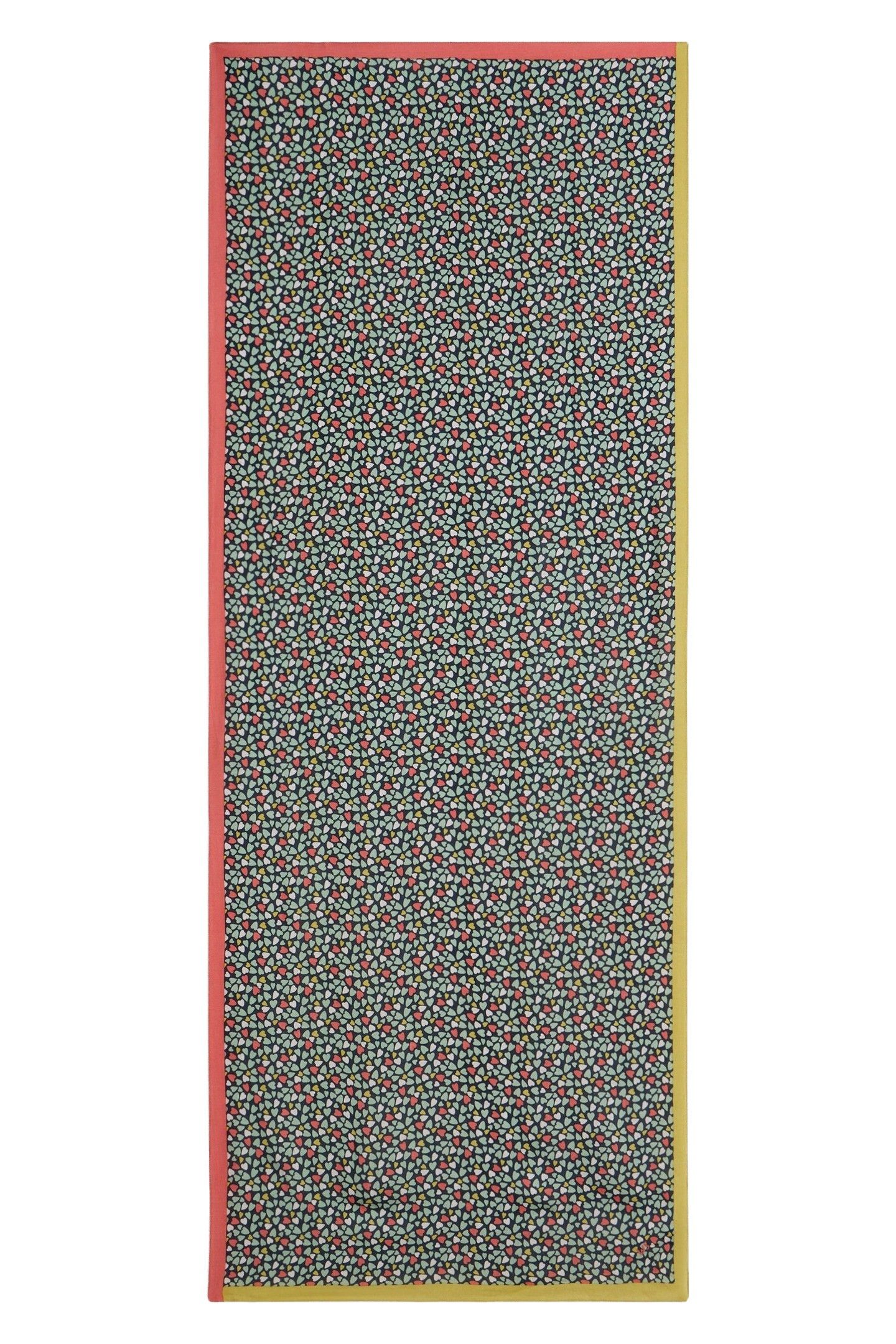 SOPHIE PRINTED SCARF NAVY PRINT 1