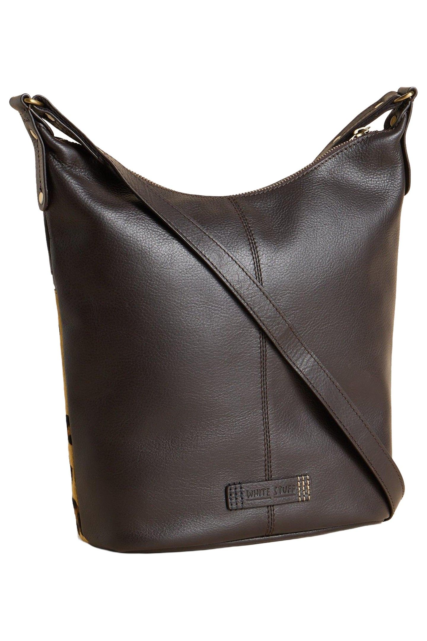 FERN LEATHER CROSSBODY BROWN MULTI 1