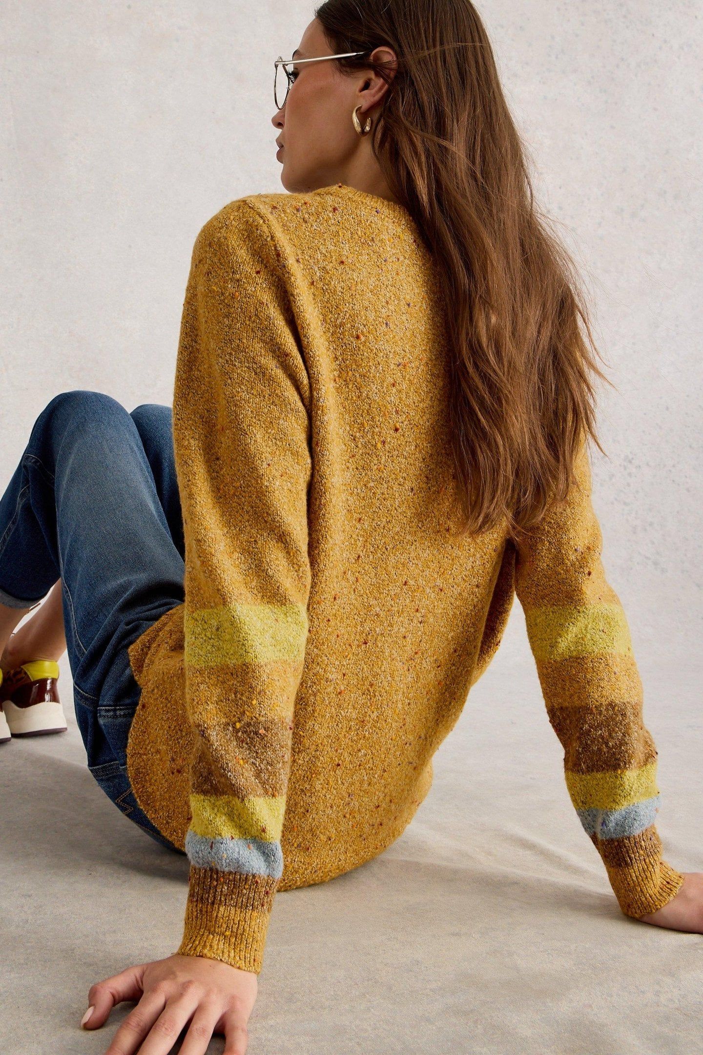TALIA NEP JUMPER CHARTREUSE MULTI 1