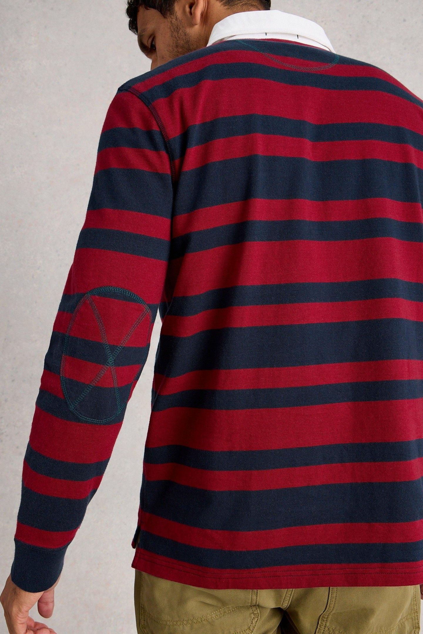 RUGBY SWEAT RED MULTI 3
