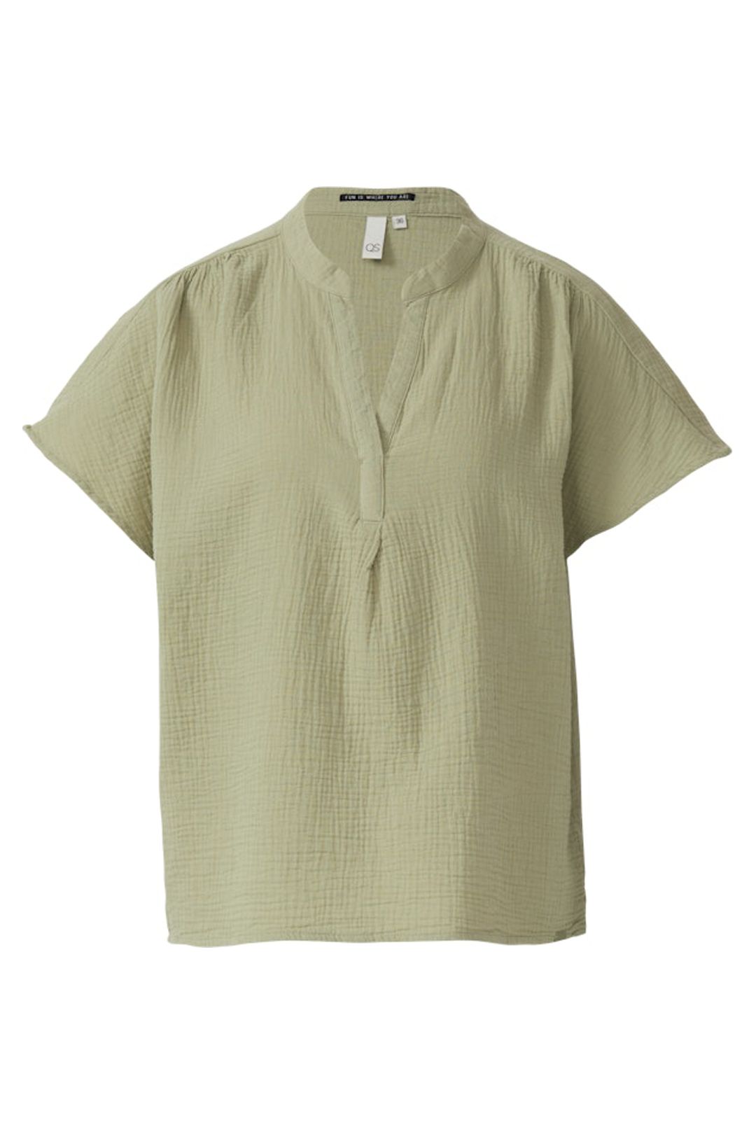 S.OLIVER-QS BLOUSES GREEN 4