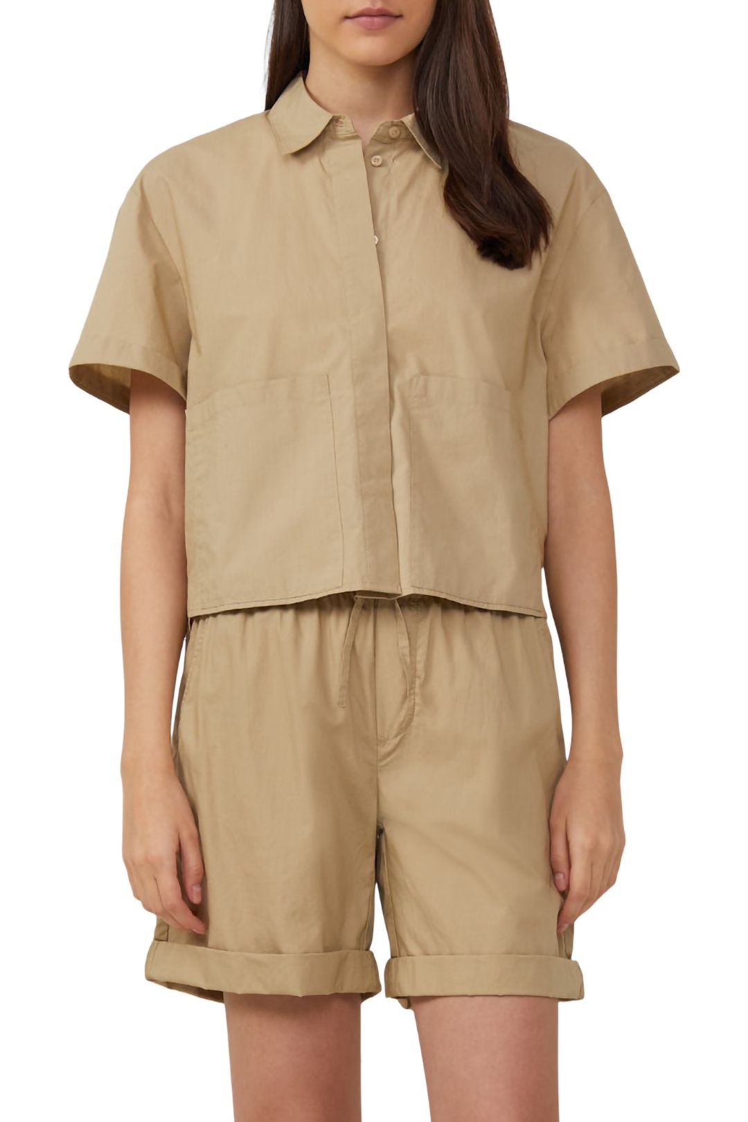 S.OLIVER BLOUSES BEIGE 1