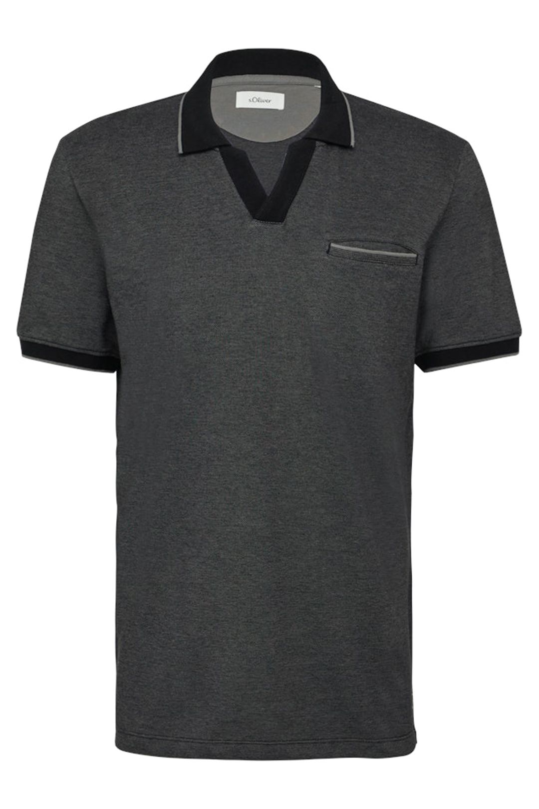 S.OLIVER POLOSHIRTS LIGHT GREY 4