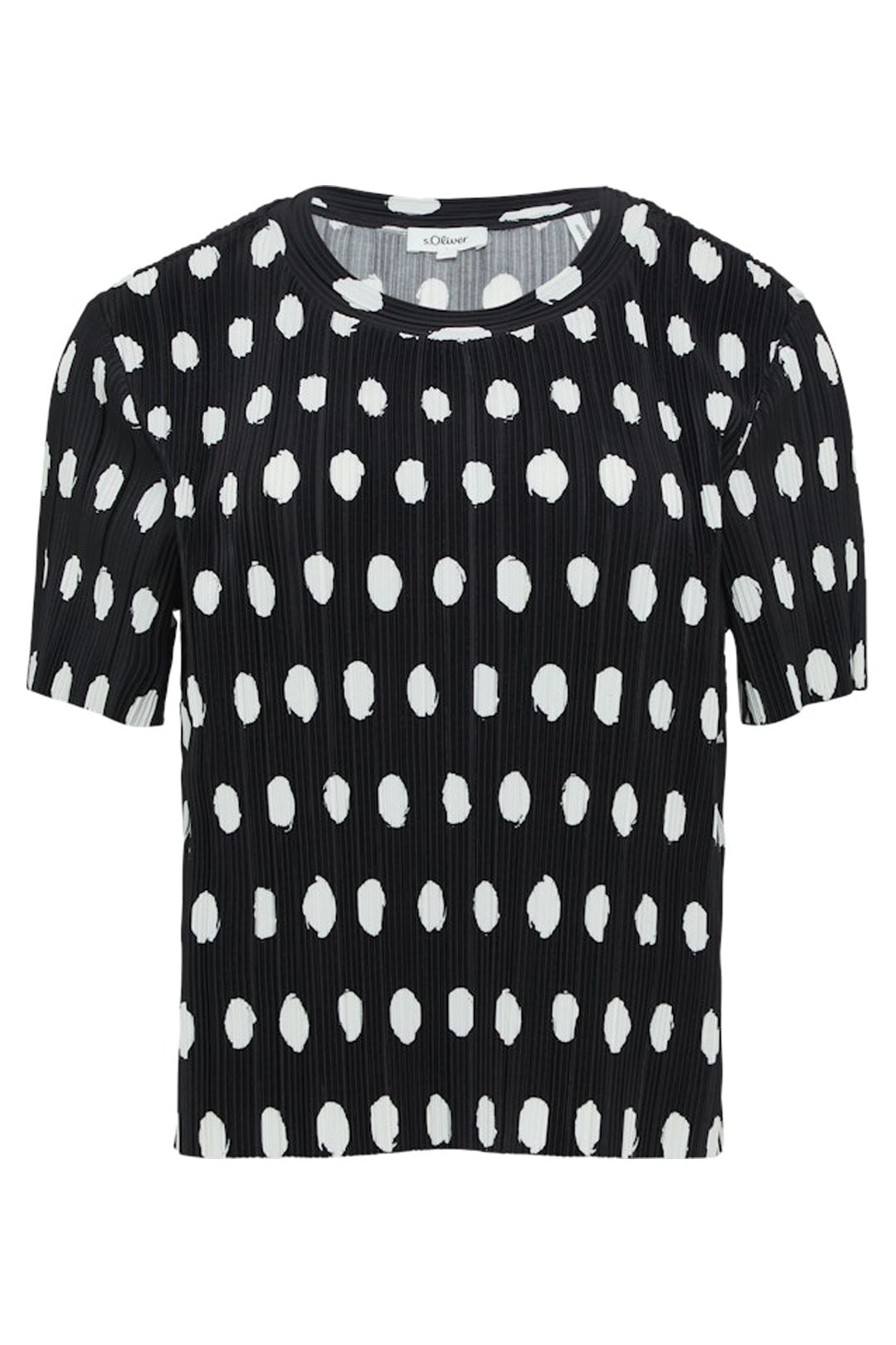 S.OLIVER T-SHIRTS BLACK 4