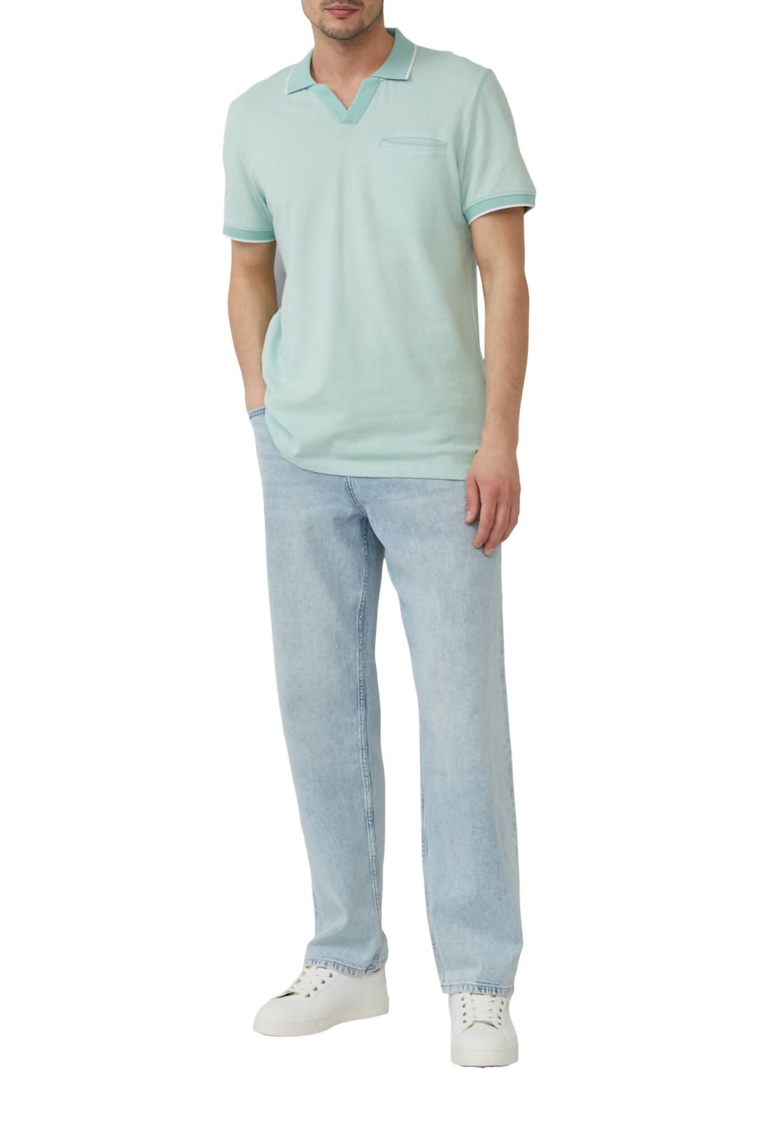 S.OLIVER POLOSHIRTS LIGHT GREEN 2