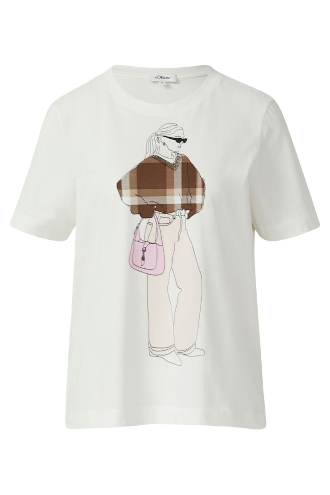 S.OLIVER T-SHIRTS OFFWHITE 4