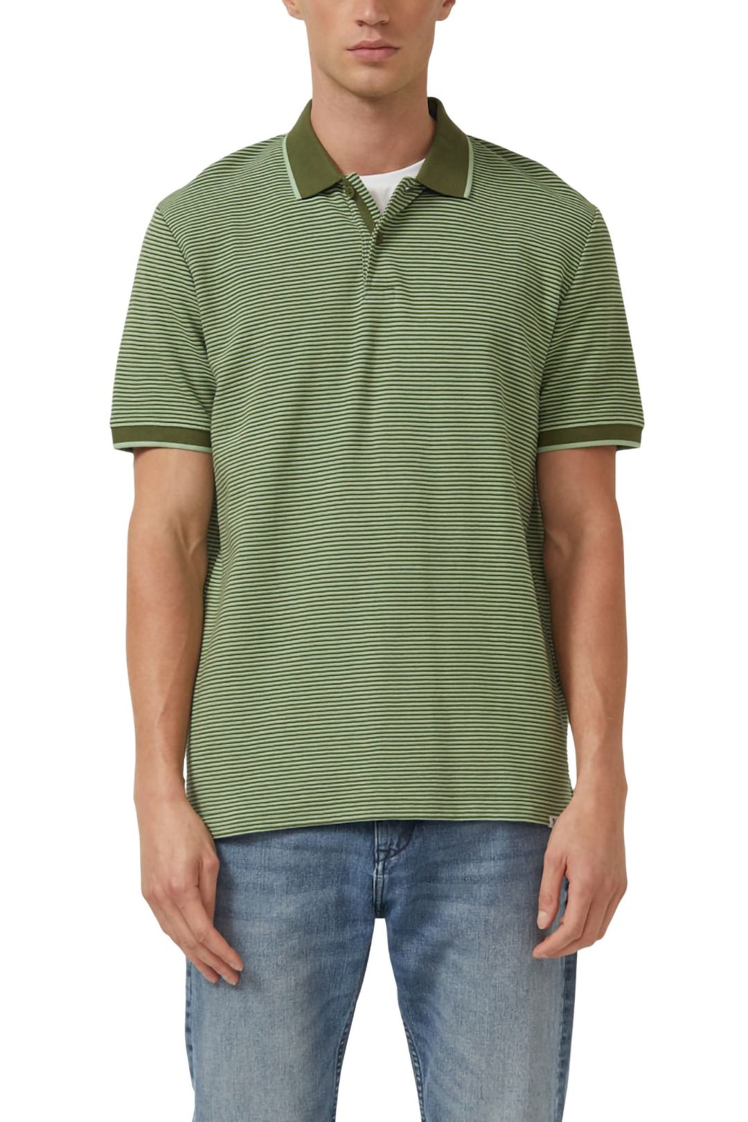 S.OLIVER POLOSHIRTS ARMY GREEN 1