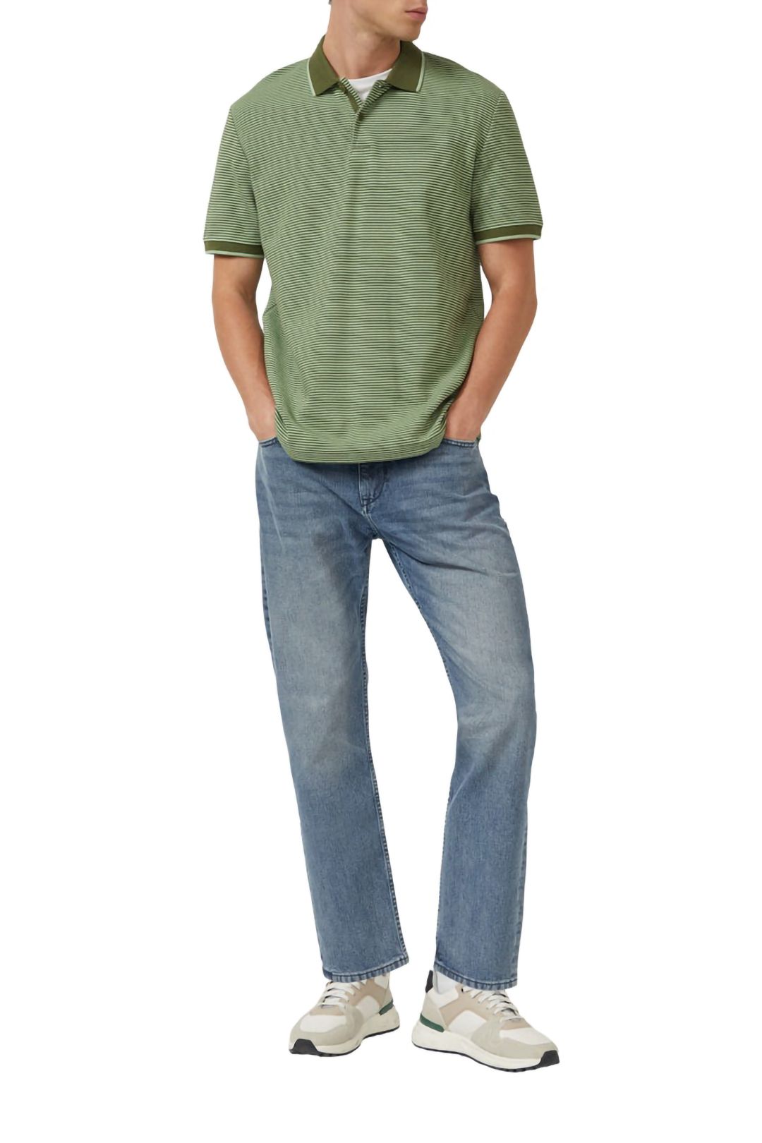 S.OLIVER POLOSHIRTS ARMY GREEN 2